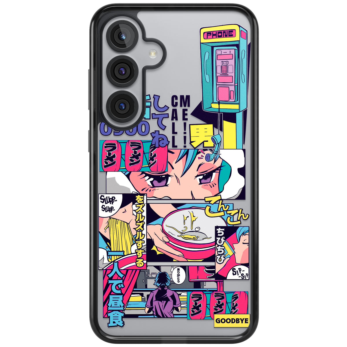 Electric Osaka Samsung S25 Plus / Samsung S26 / Samsung S26 Plus Impact Black Phone Case front
