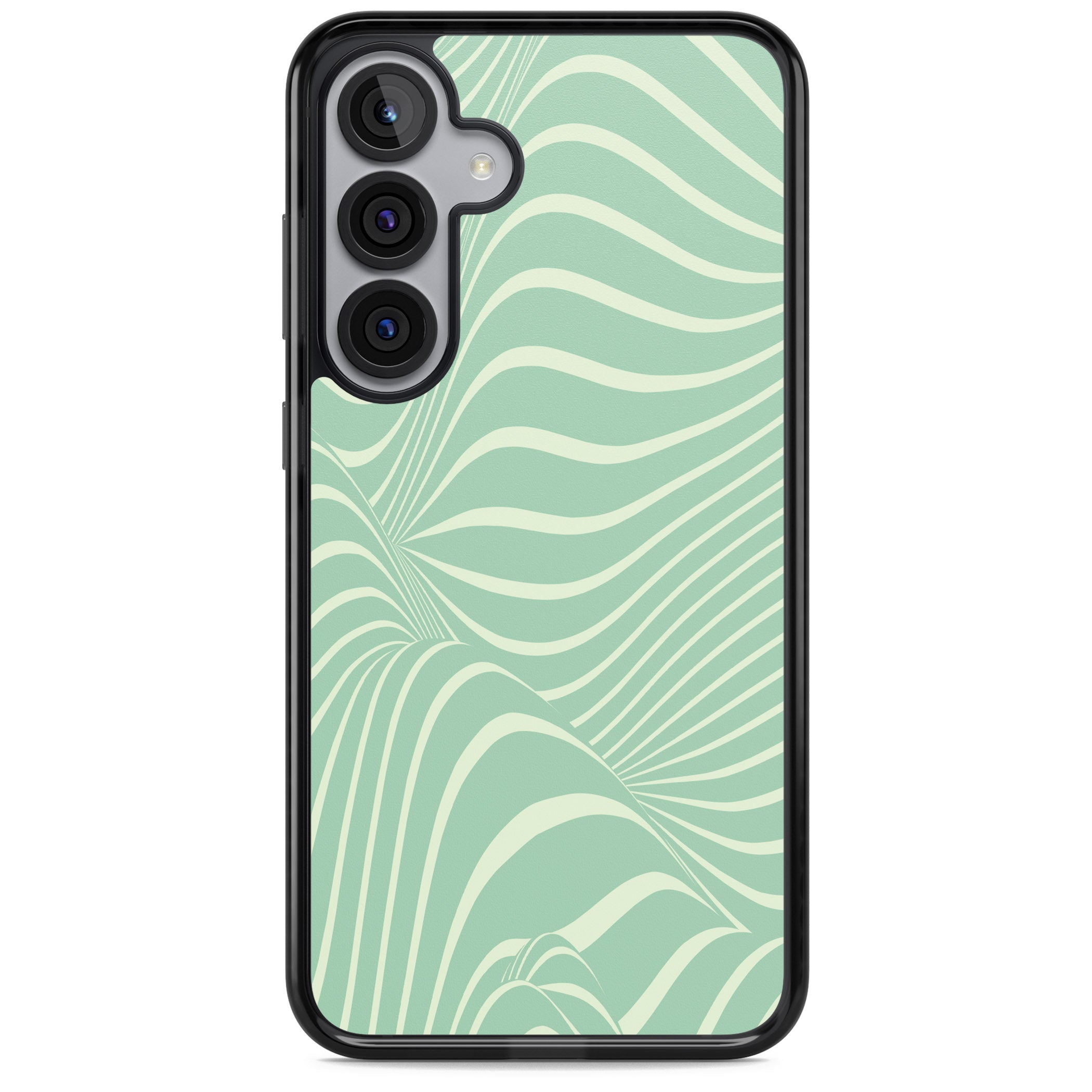Mint Green Distorted Line