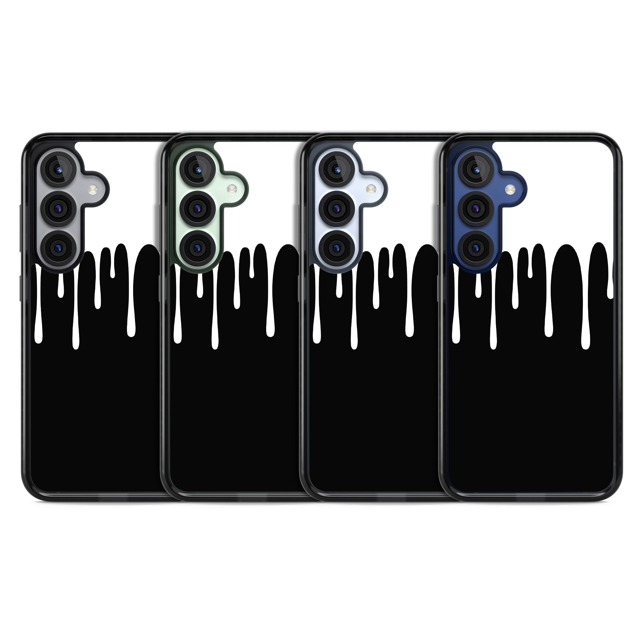 Melted Effect: White & Black