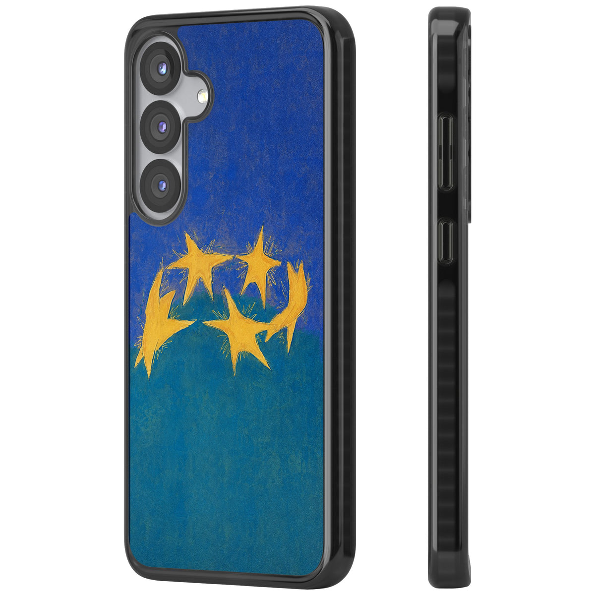 Star Boogie Samsung S25 / Samsung S25 Plus / Samsung S26 / Samsung S26 Plus Impact Black Phone Case side