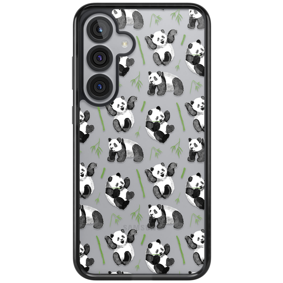 Bamboo Babies Samsung S25 Plus / Samsung S26 / Samsung S26 Plus Impact Black Phone Case front