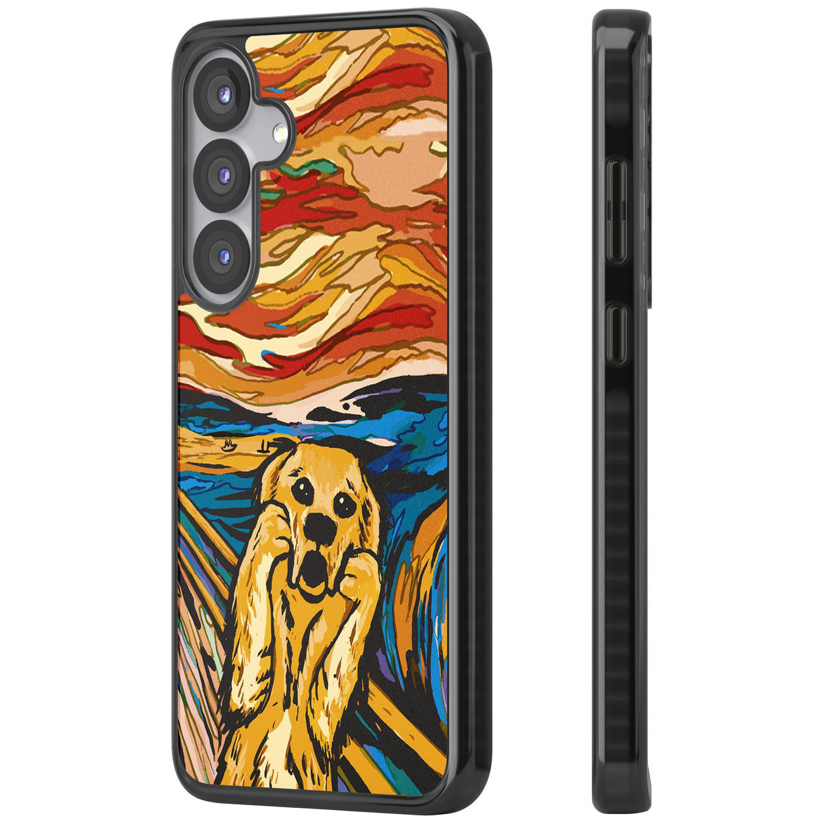 The Bark Samsung S25 / Samsung S25 Plus / Samsung S26 / Samsung S26 Plus Impact Black Phone Case side