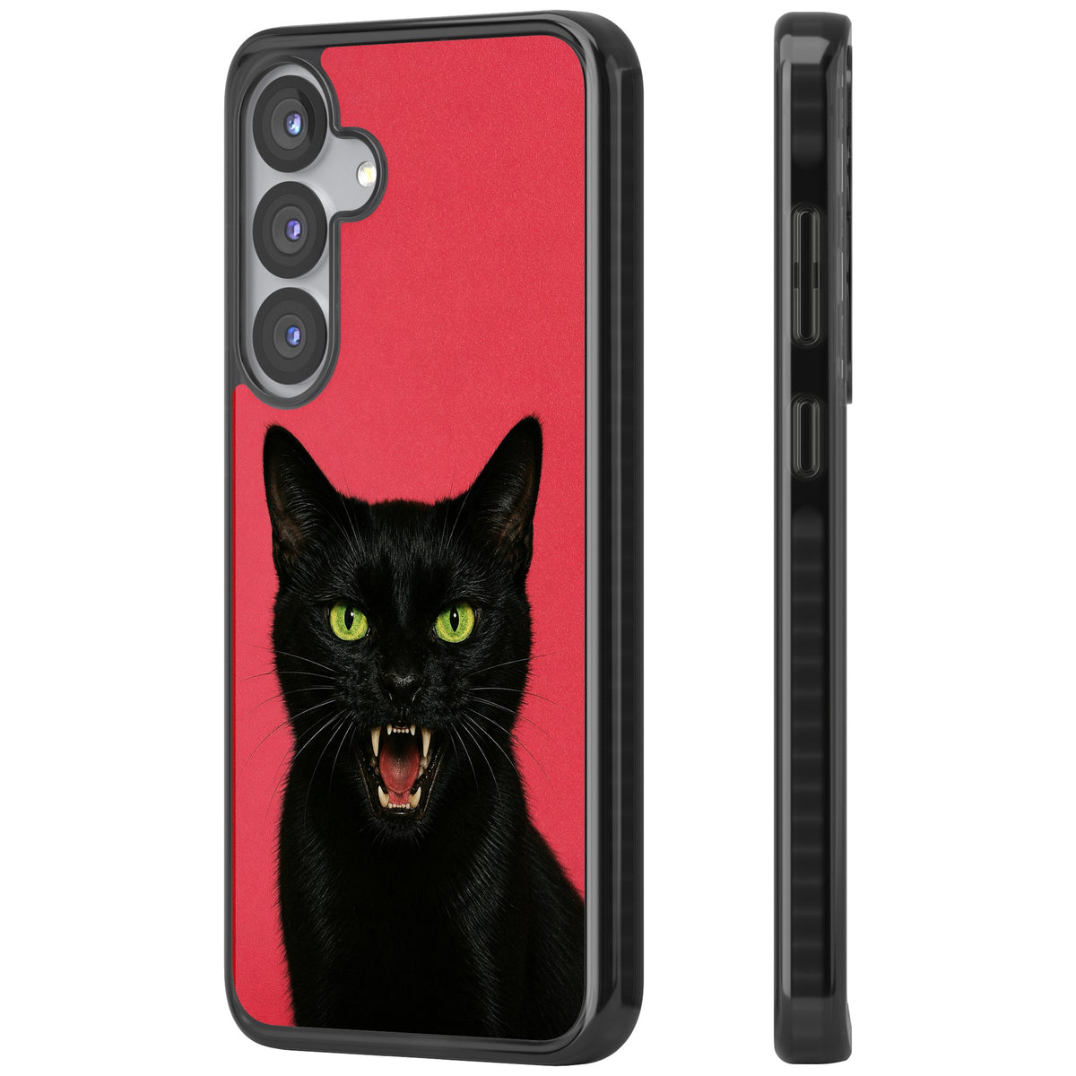 Hissin' Baddie Samsung S25 / Samsung S25 Plus / Samsung S26 / Samsung S26 Plus Impact Black Phone Case side