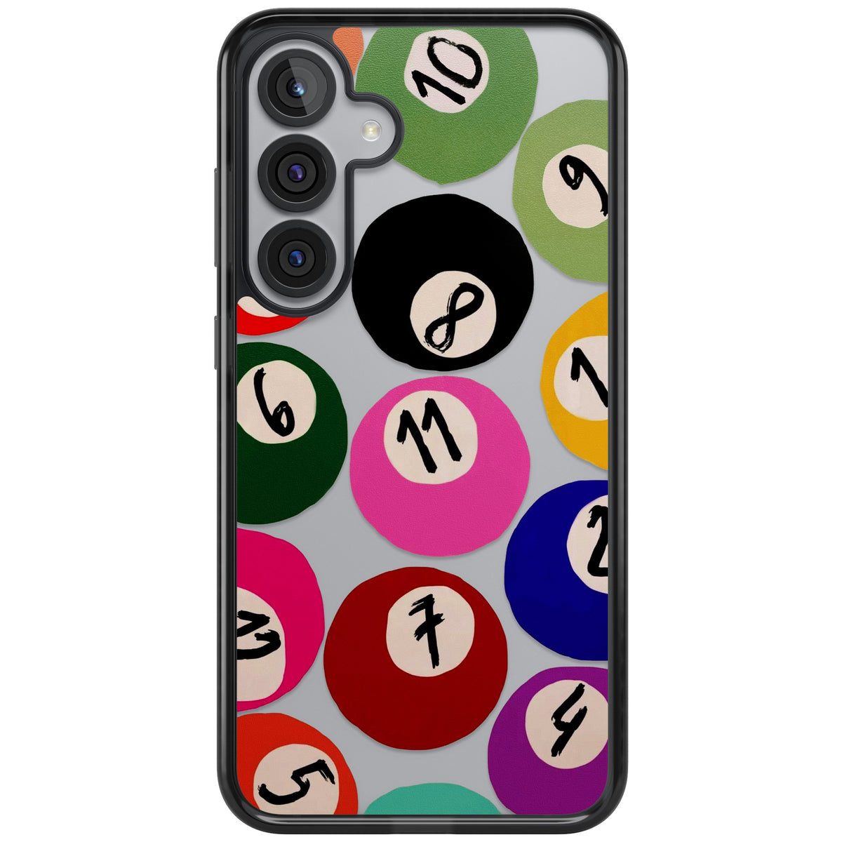 Lucky Break Samsung S25 Plus / Samsung S26 / Samsung S26 Plus Impact Black Phone Case front