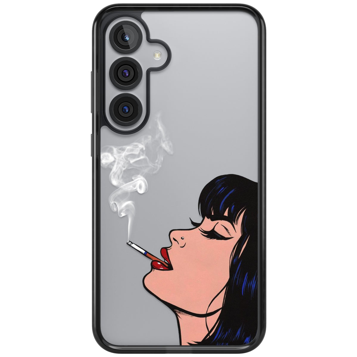 Stress Relief Samsung S25 Plus / Samsung S26 / Samsung S26 Plus Impact Black Phone Case front