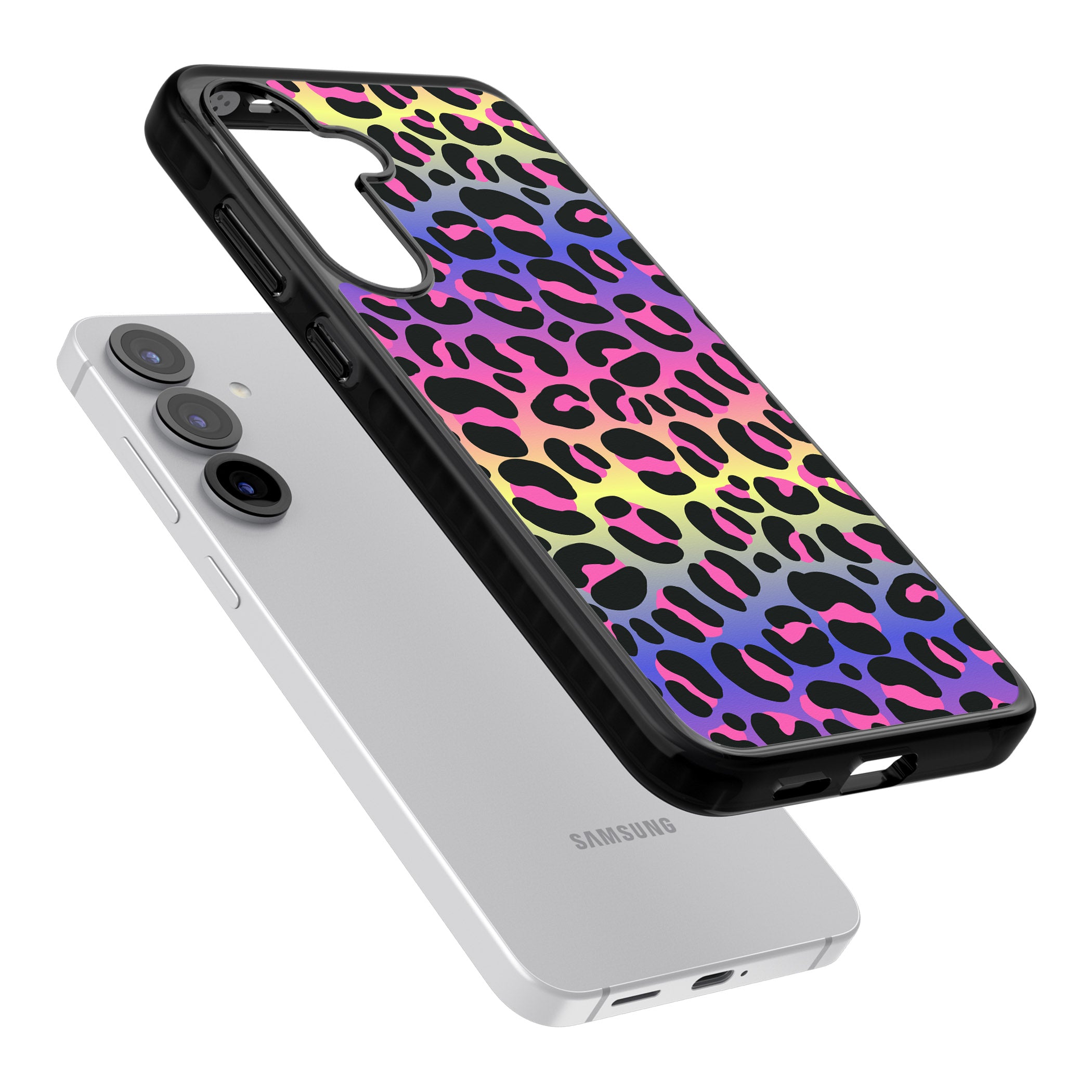 Rainbow Gradient Leopard