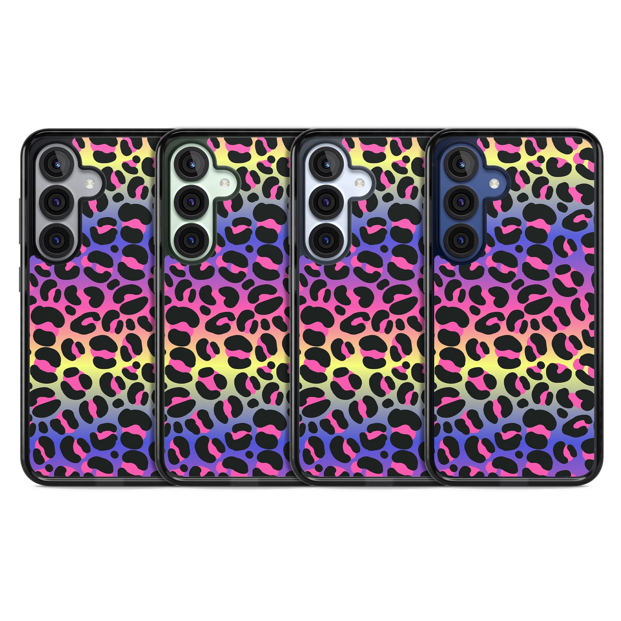 Rainbow Gradient Leopard