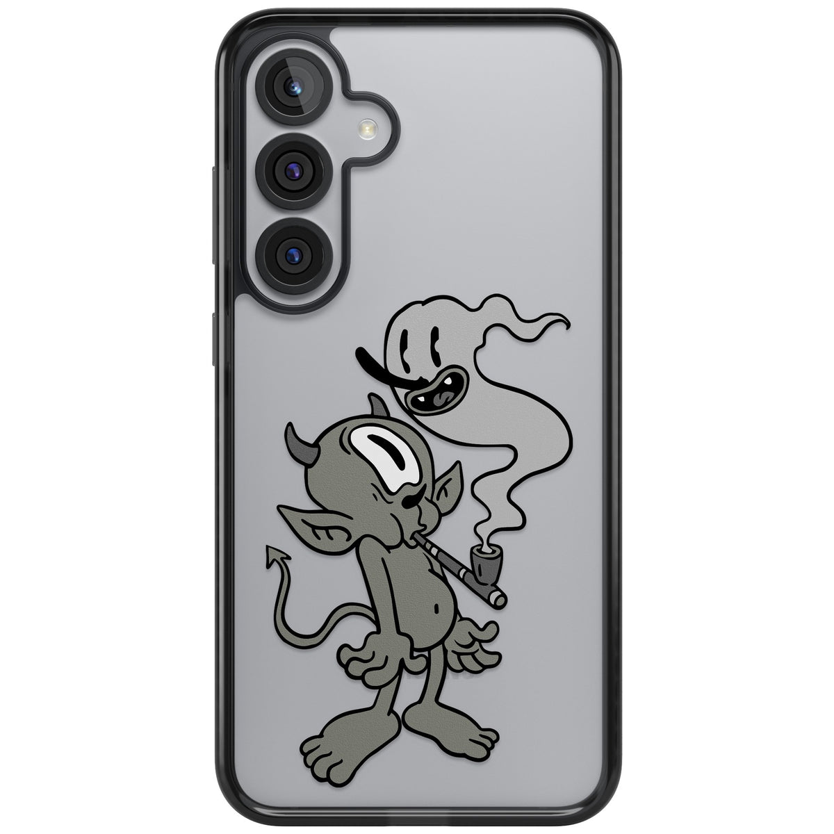Pipe Goblin Samsung S25 Plus / Samsung S26 / Samsung S26 Plus Impact Black Phone Case front
