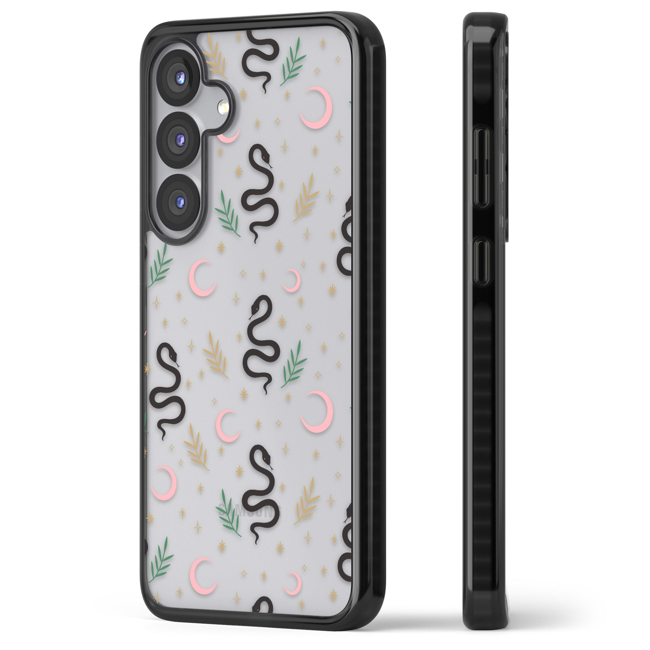 Snake & Moon Pattern