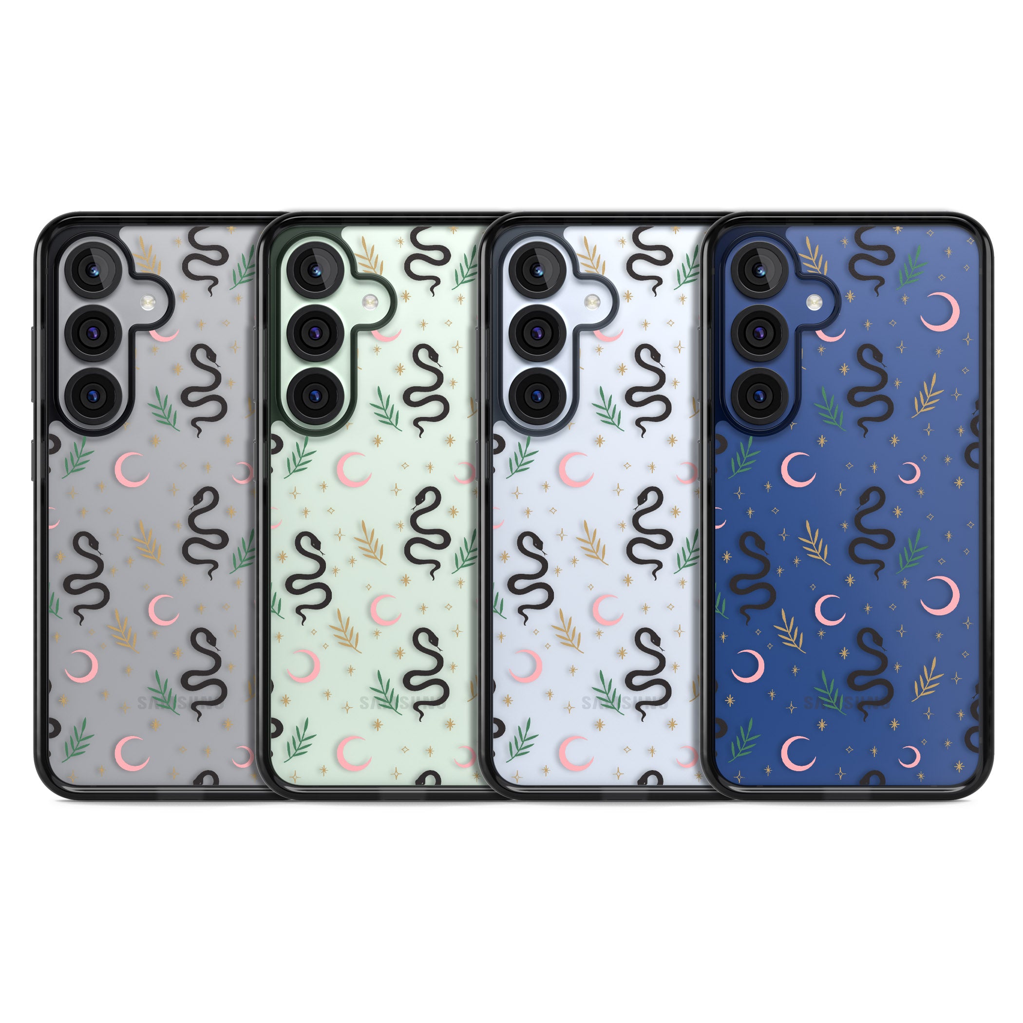 Snake & Moon Pattern