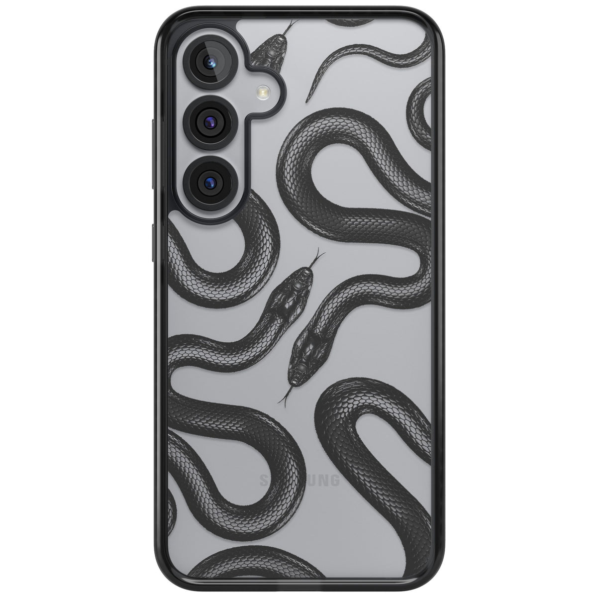 Black Kingsnake Samsung S26 Plus Impact Black Phone Case front
