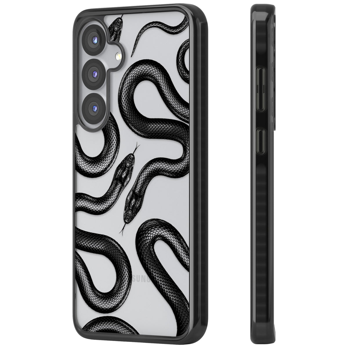 Black Kingsnake Samsung S26 Plus Impact Black Phone Case side