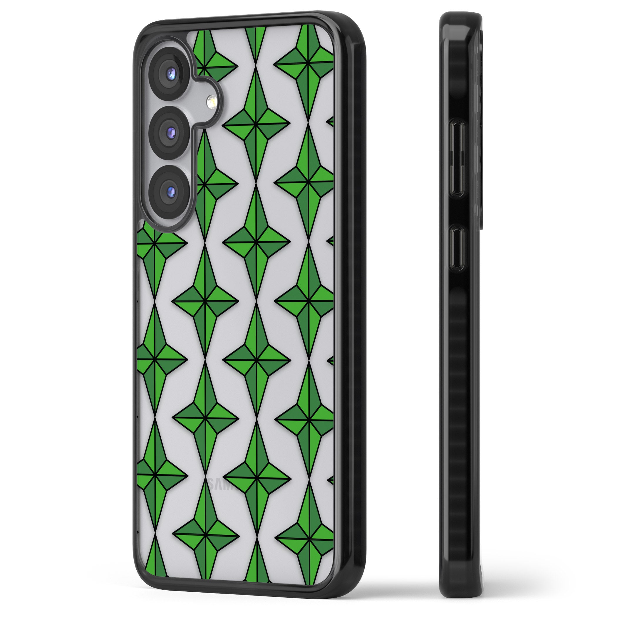 Emerald Stars Pattern (Clear)