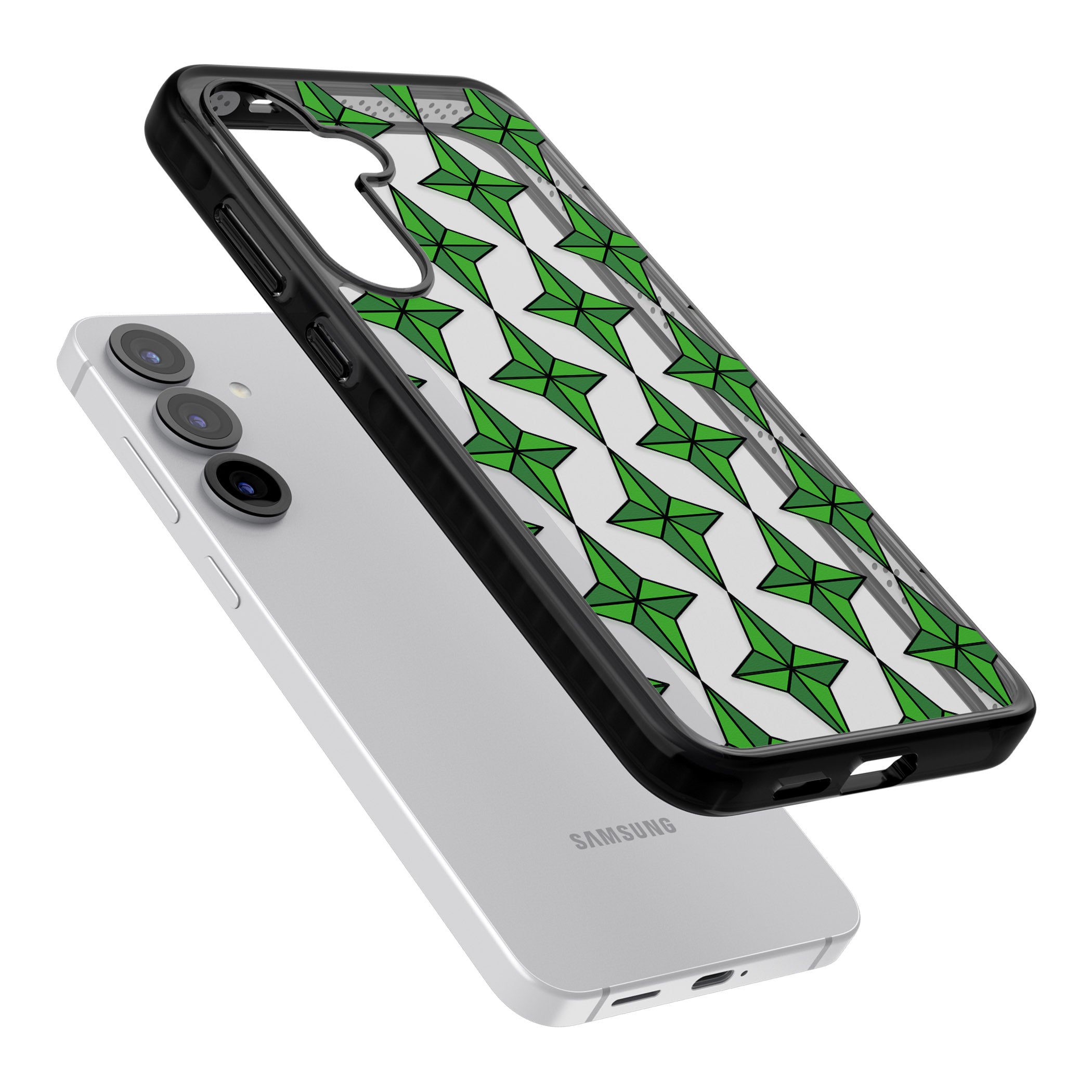 Emerald Stars Pattern (Clear)