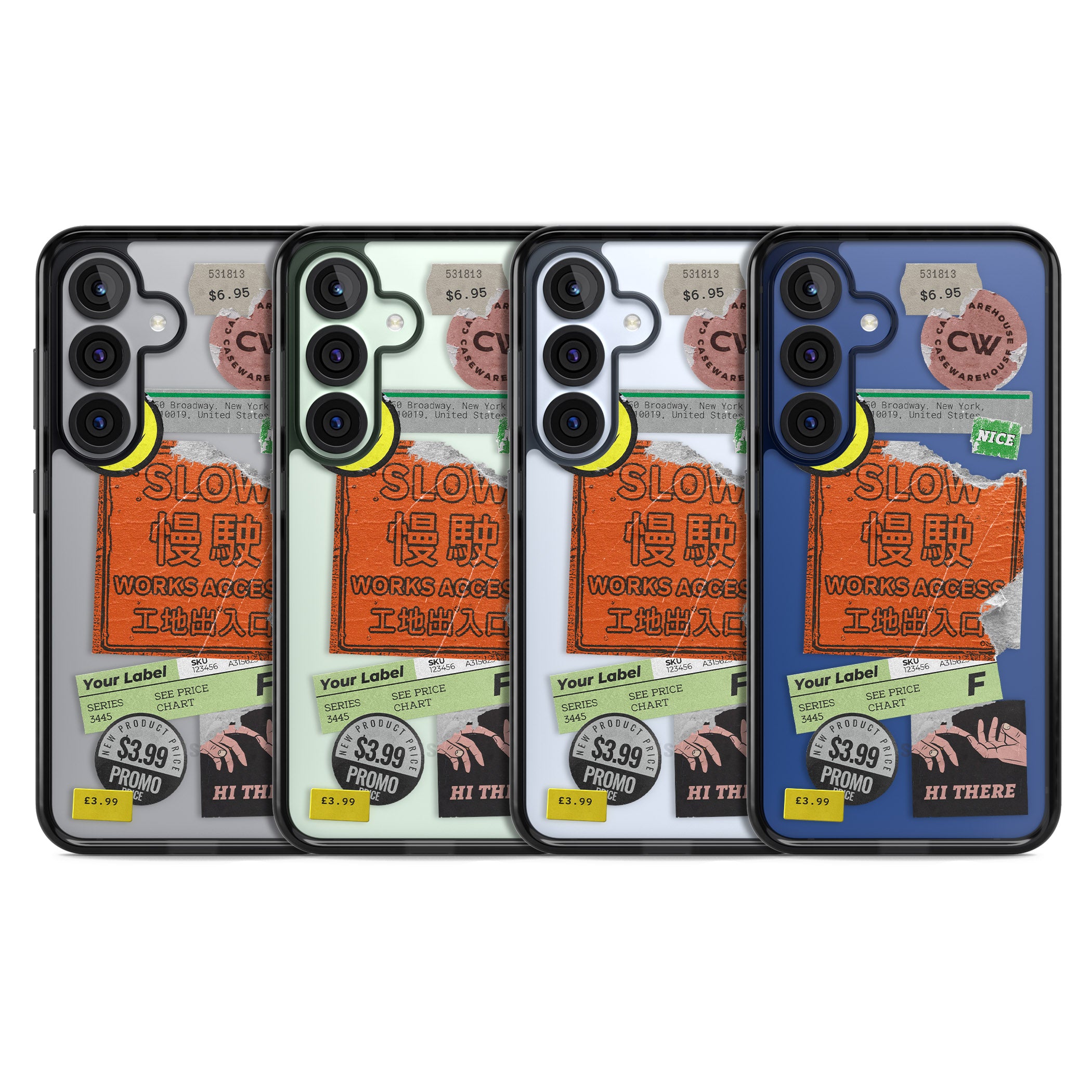 Kanji Signs Sticker Mix