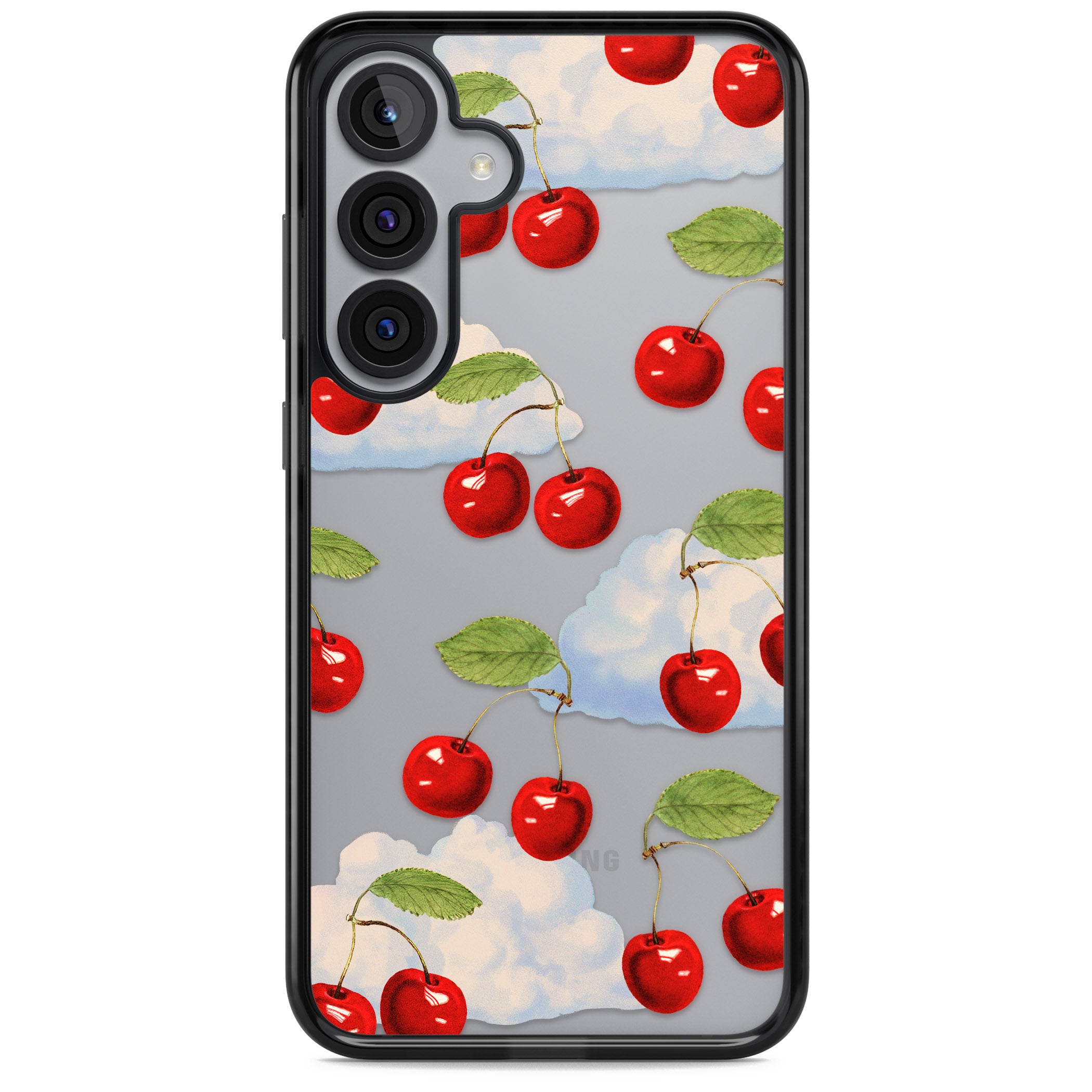 Vintage Cherries & Clouds