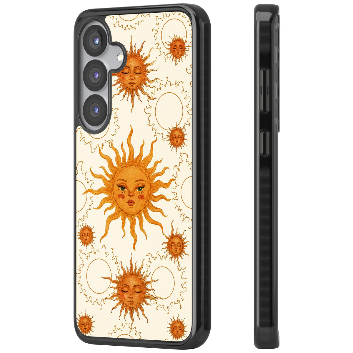 Solstice Muse Samsung S25 / Samsung S25 Plus / Samsung S26 / Samsung S26 Plus Impact Black Phone Case side