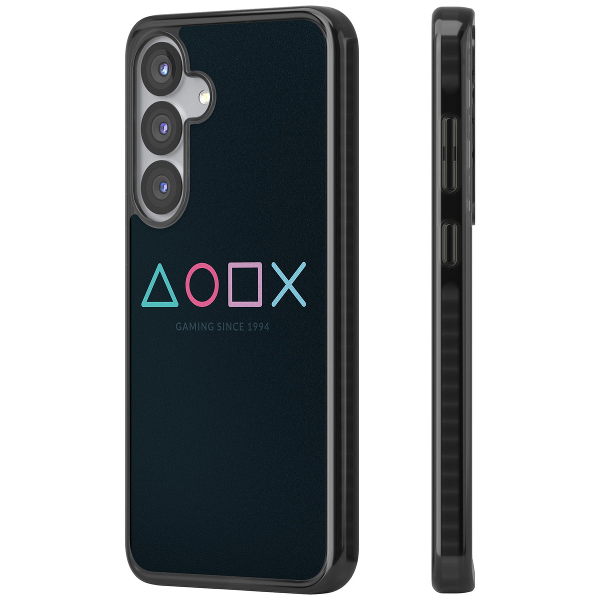 Gaming Since 1994 Samsung S25 / Samsung S25 Plus / Samsung S26 / Samsung S26 Plus Impact Black Phone Case side