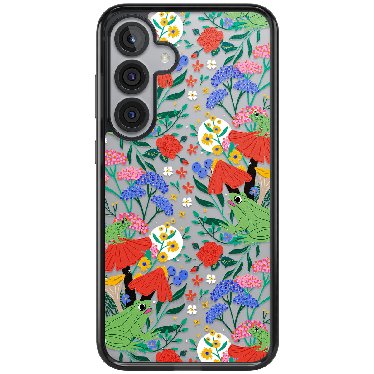 Tropical Samsung S25 Plus / Samsung S26 / Samsung S26 Plus Impact Black Phone Case front