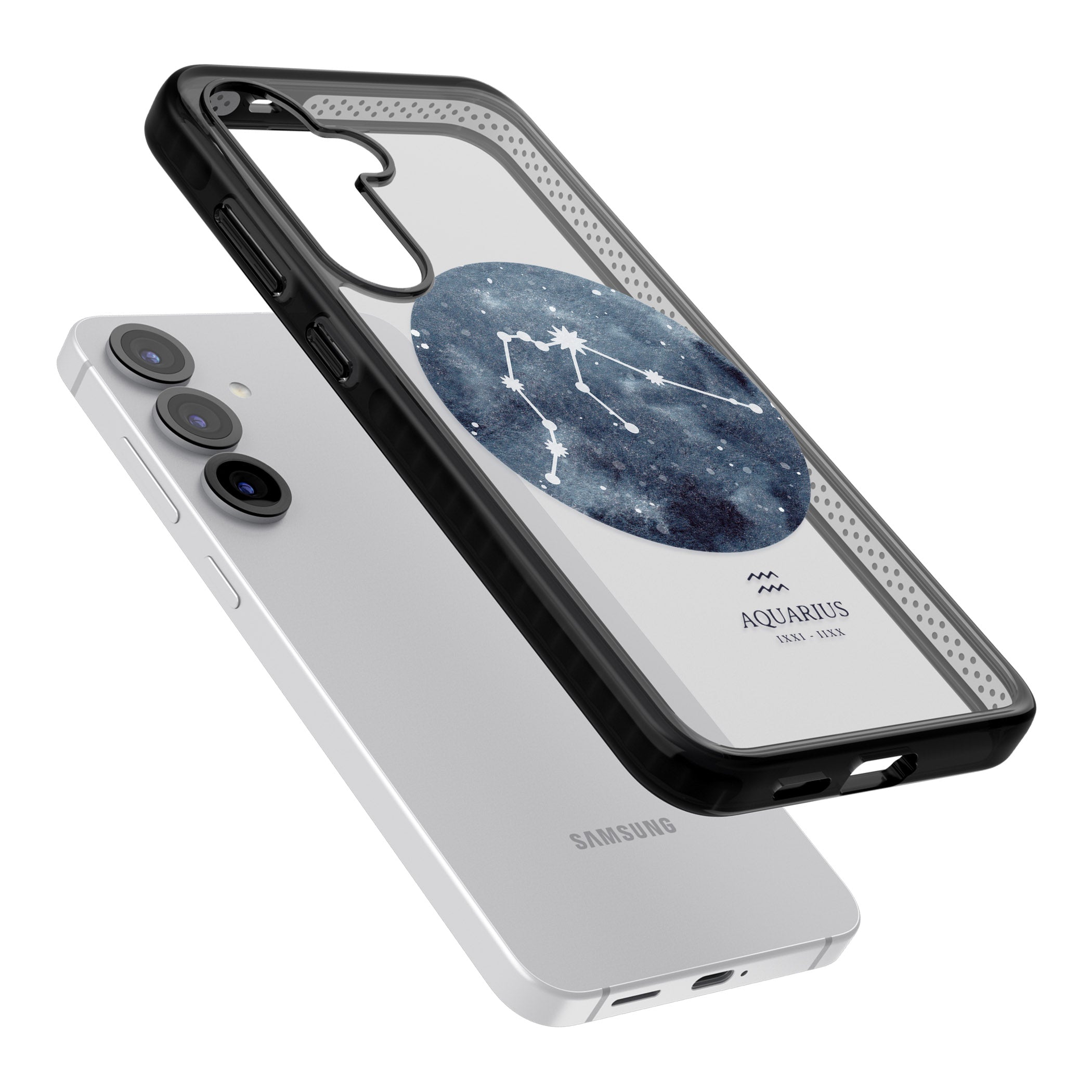 Aquarius Zodiac Blue