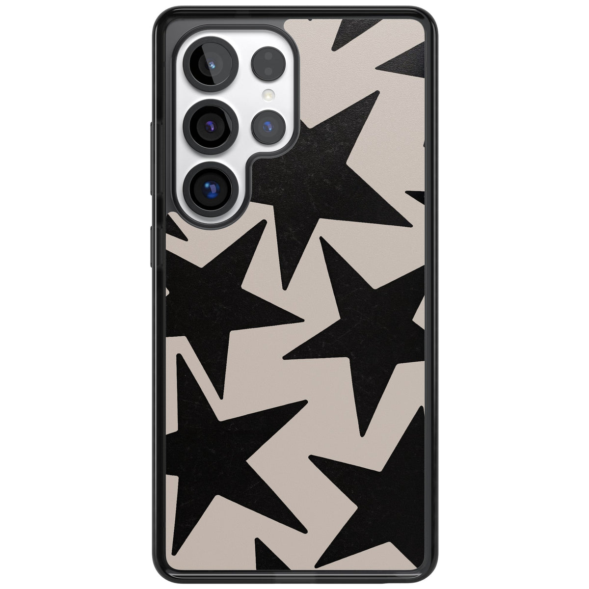 Black Superstars Samsung S25 Ultra / Samsung S26 Ultra Impact Black Phone Case front