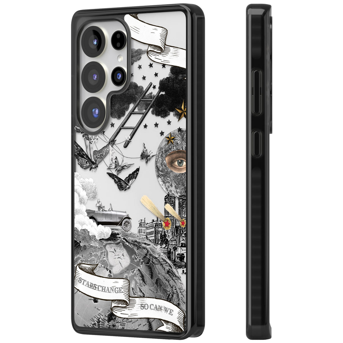 Stars Change So Can We Samsung S25 Ultra / Samsung S26 Ultra Impact Black Phone Case side