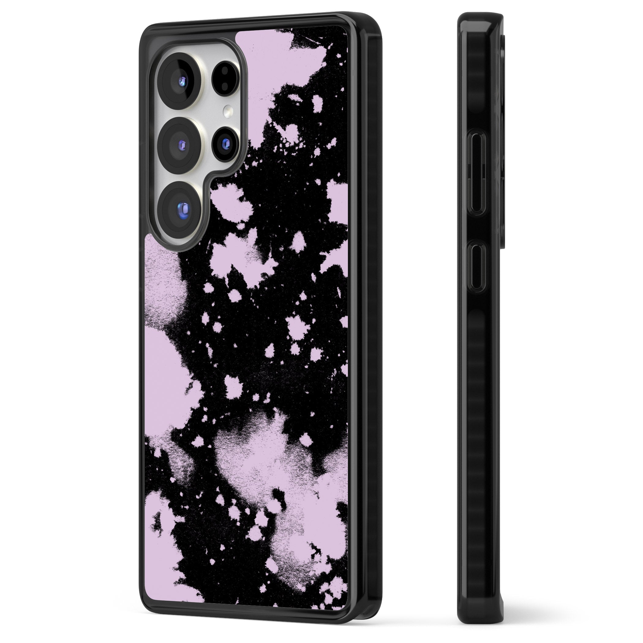 Pink & Black Acid Wash Tie Dye