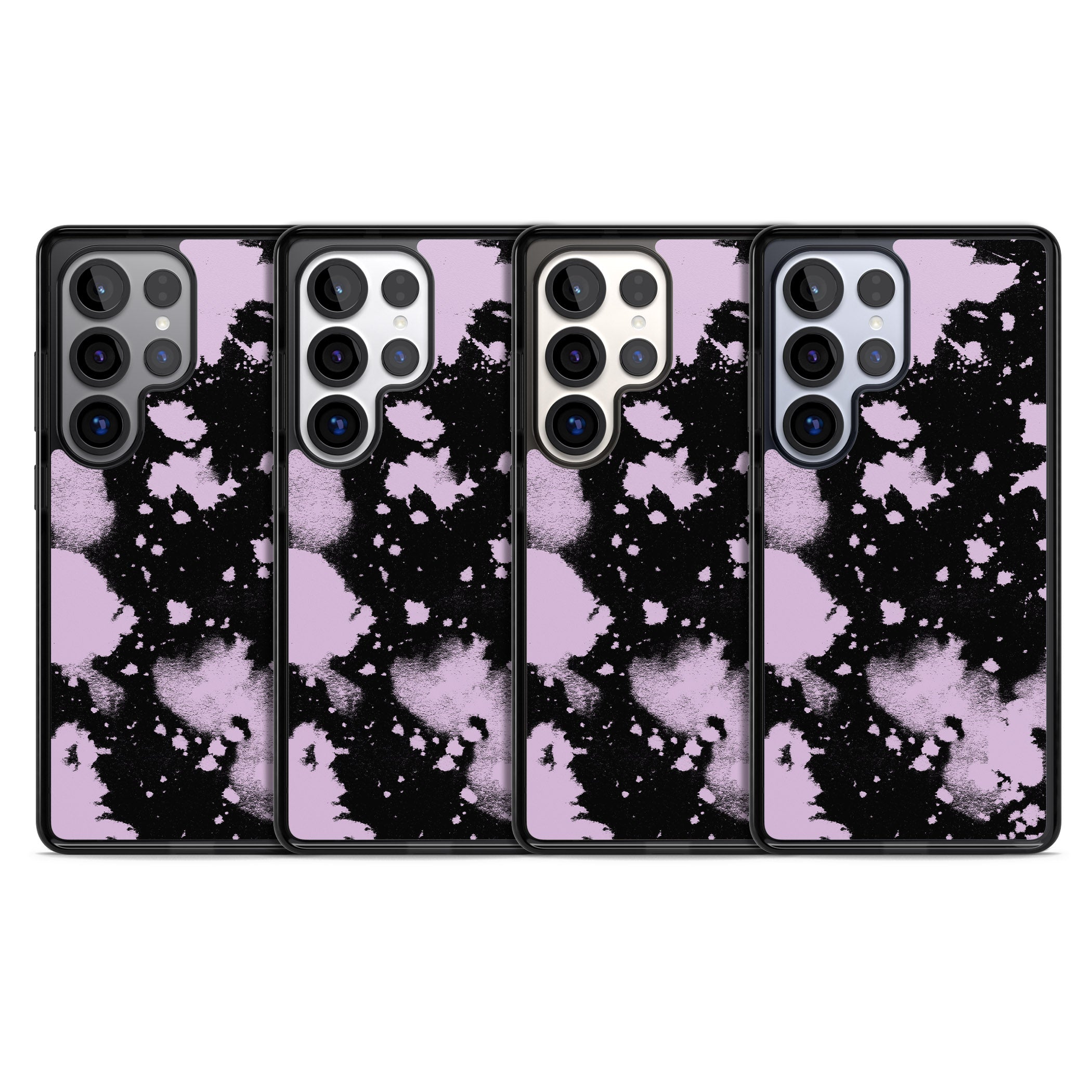 Pink & Black Acid Wash Tie Dye