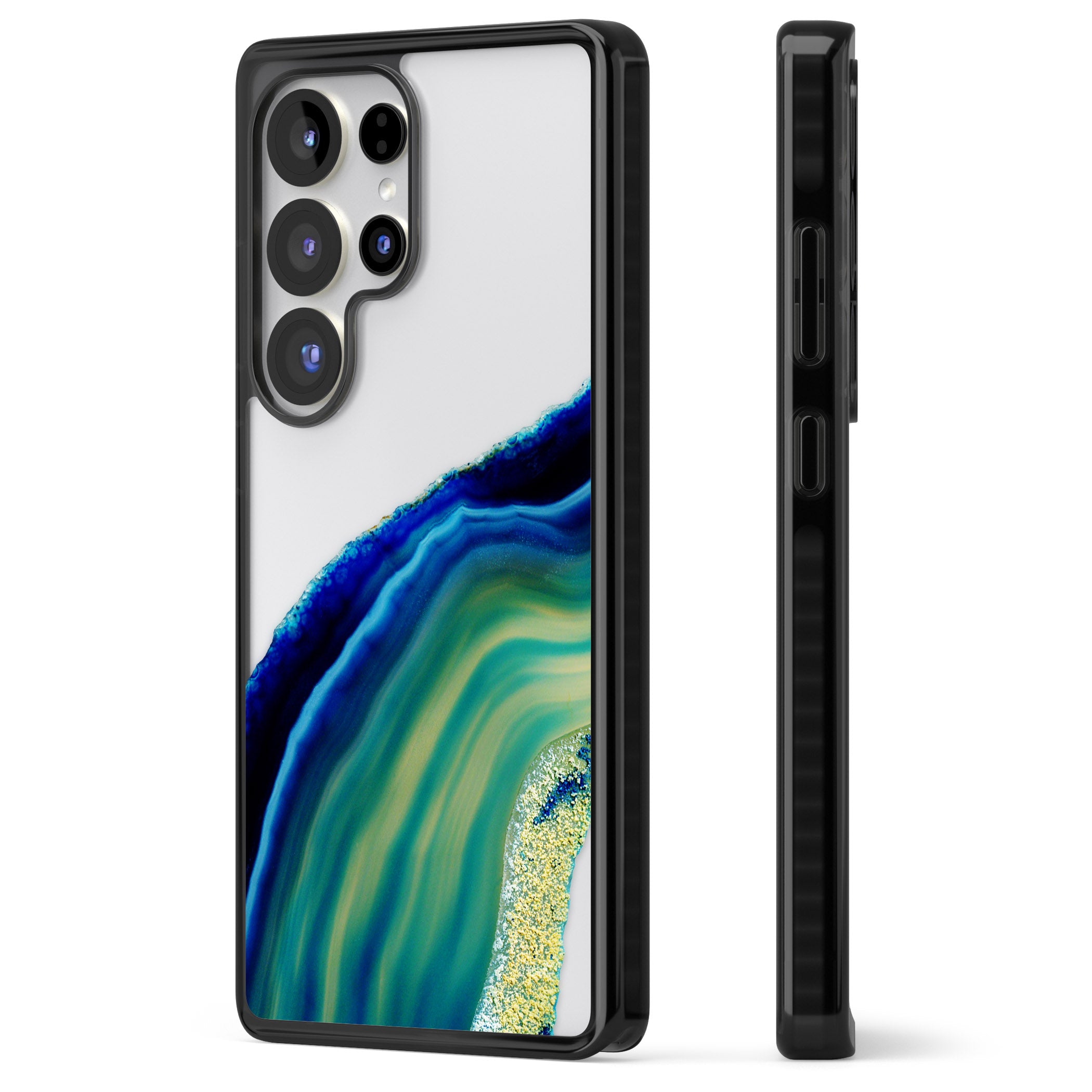 Green & Blue Emerald Geode