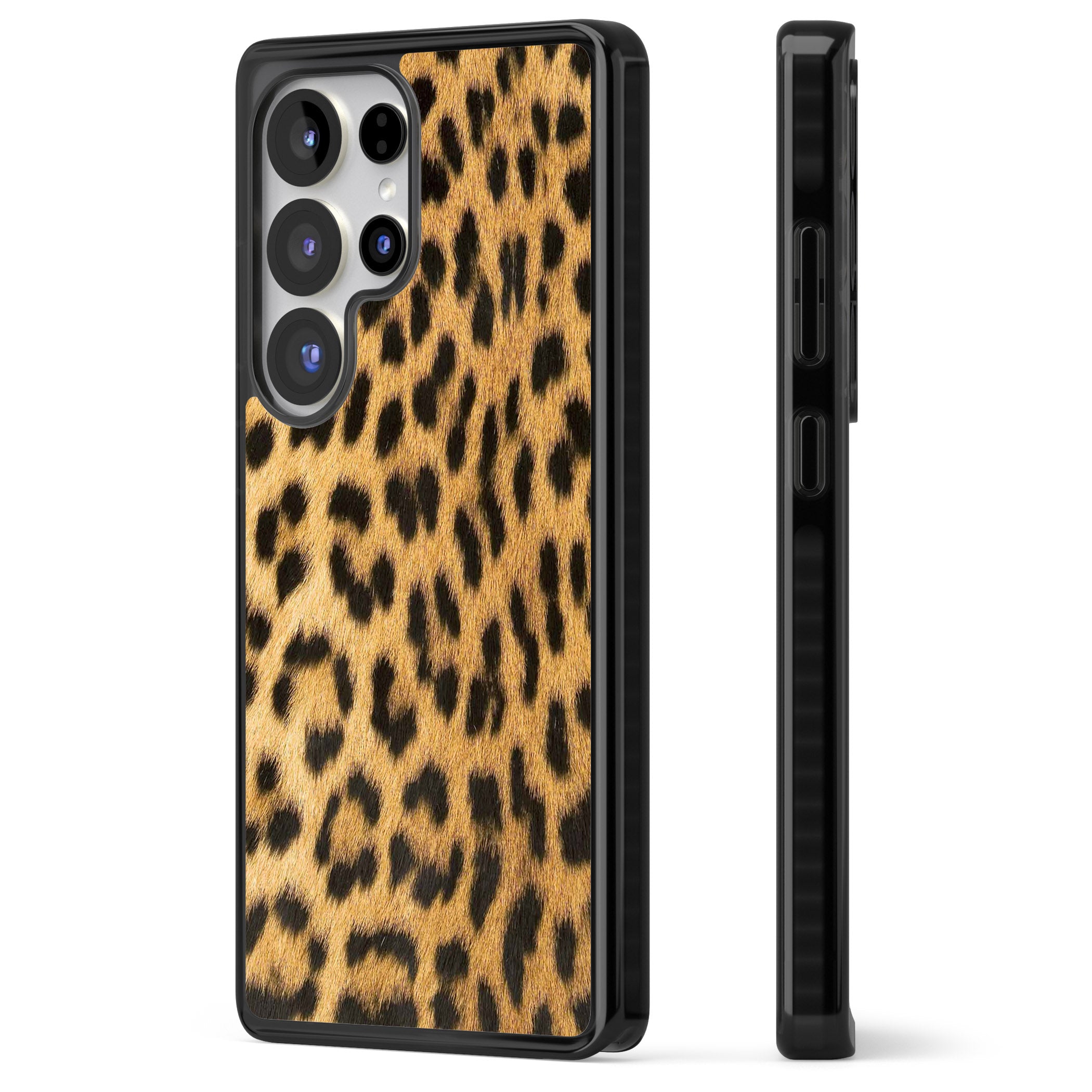 Designer Fashion Gold Leopard Print