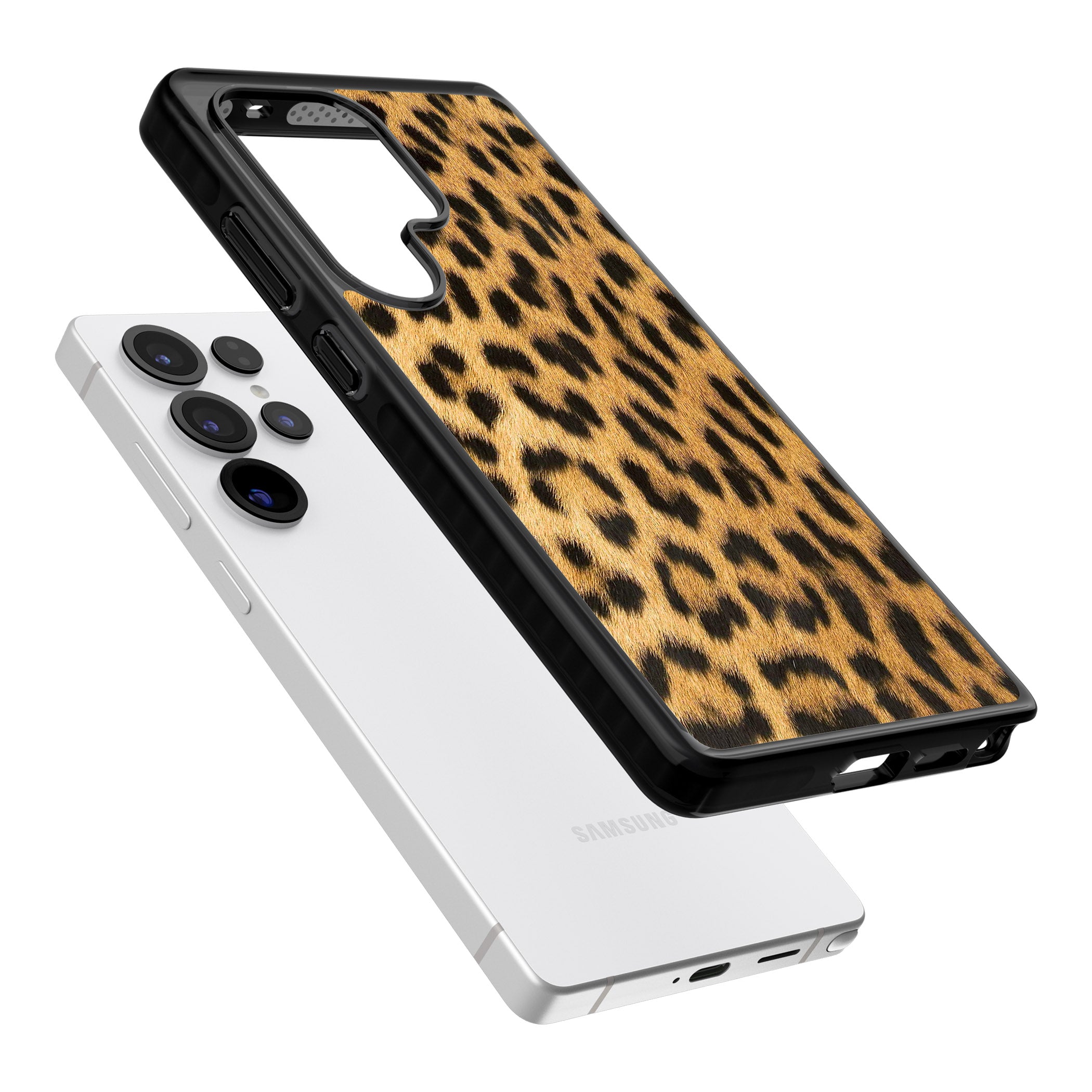 Designer Fashion Gold Leopard Print