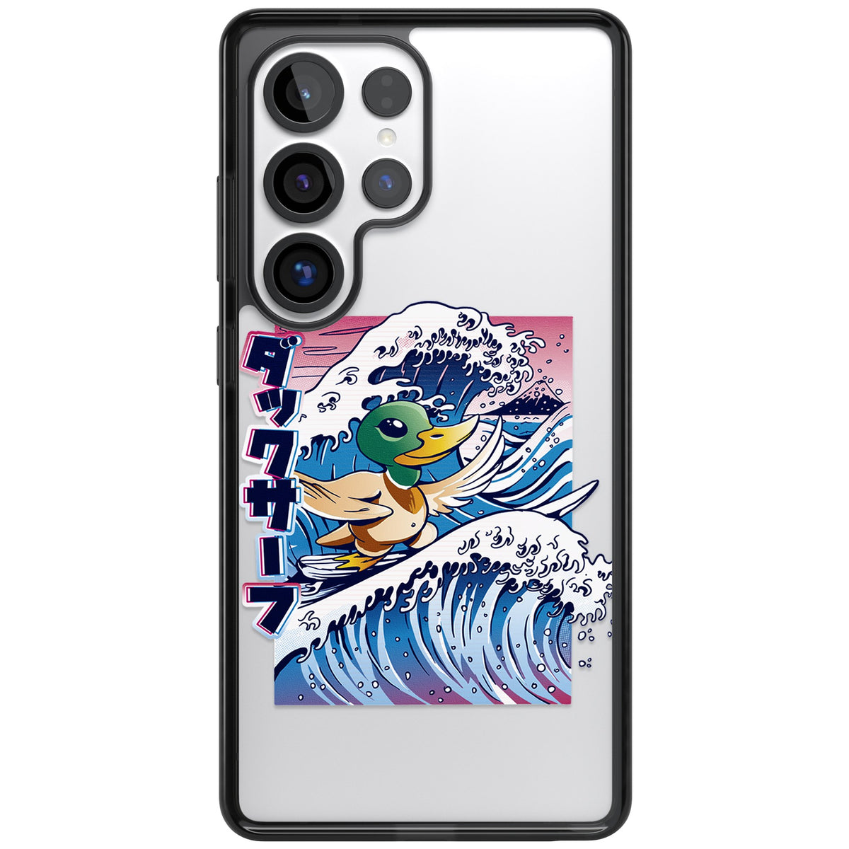 Duck Surf Samsung S25 Ultra / Samsung S26 Ultra Impact Black Phone Case front