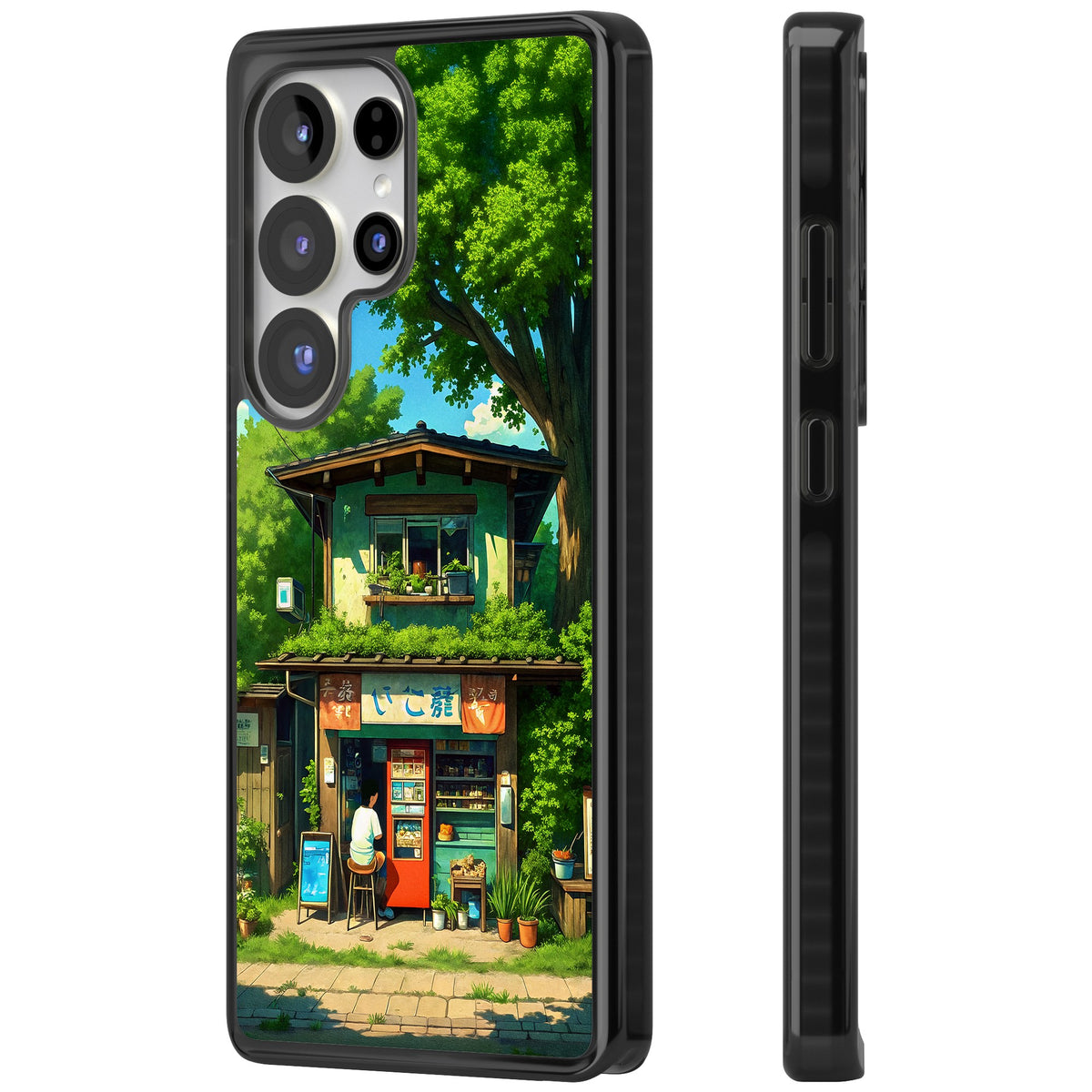Countryside Kiosk Samsung S25 Ultra / Samsung S26 Ultra Impact Black Phone Case side