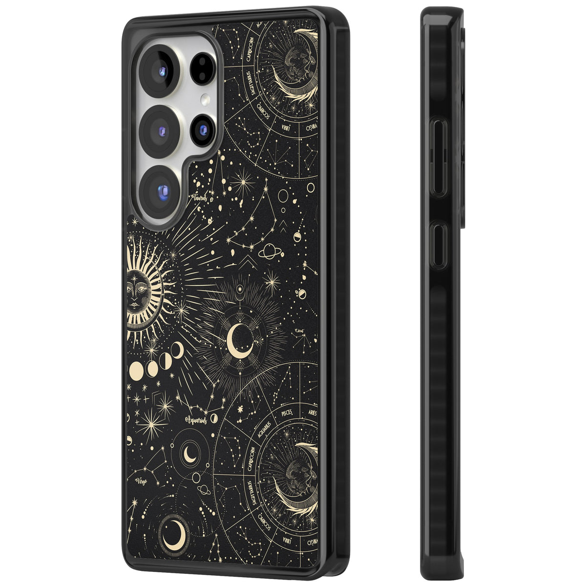 Cosmic Oracle Samsung S25 Ultra / Samsung S26 Ultra Impact Black Phone Case side