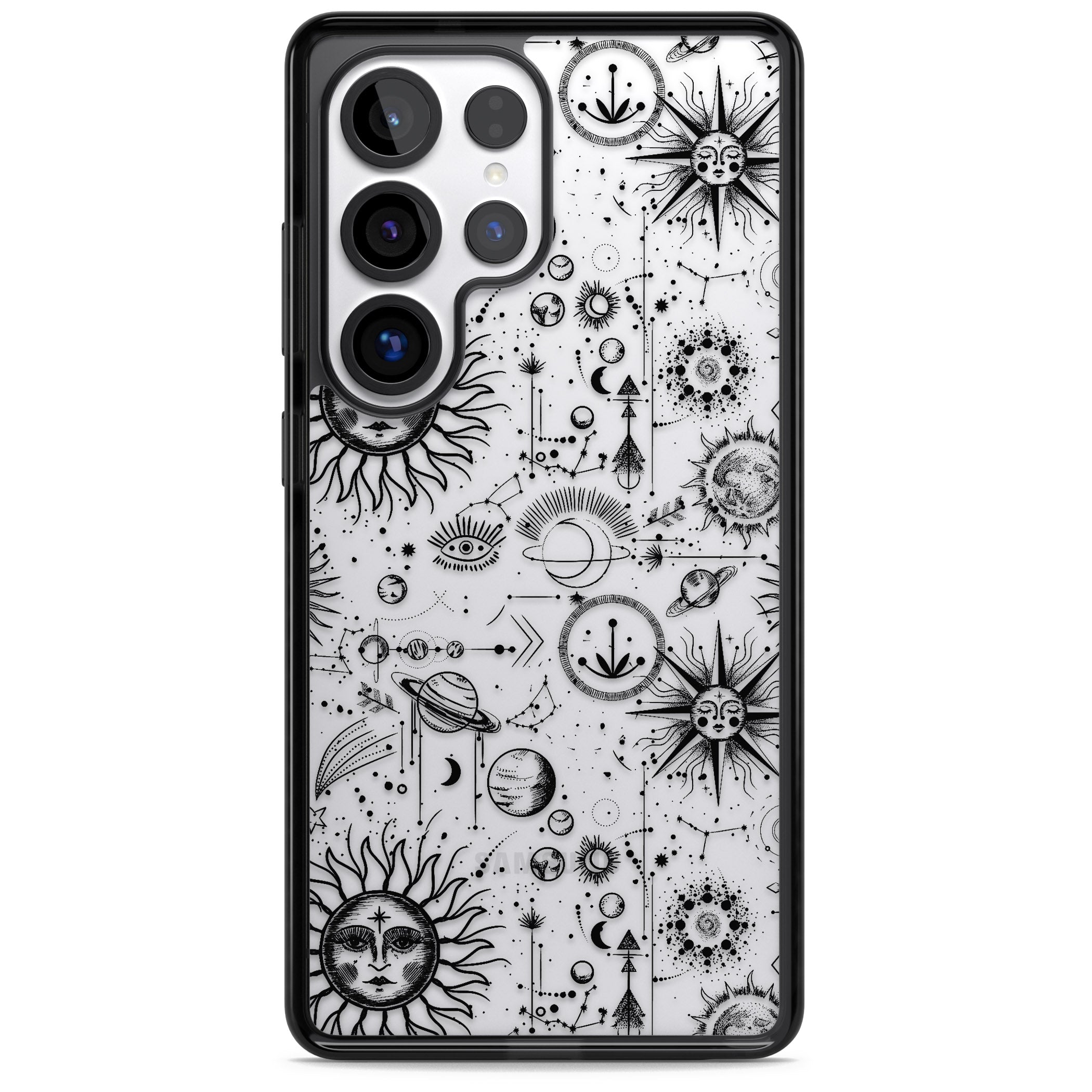 Cosmic Sun & Planets Zodiac