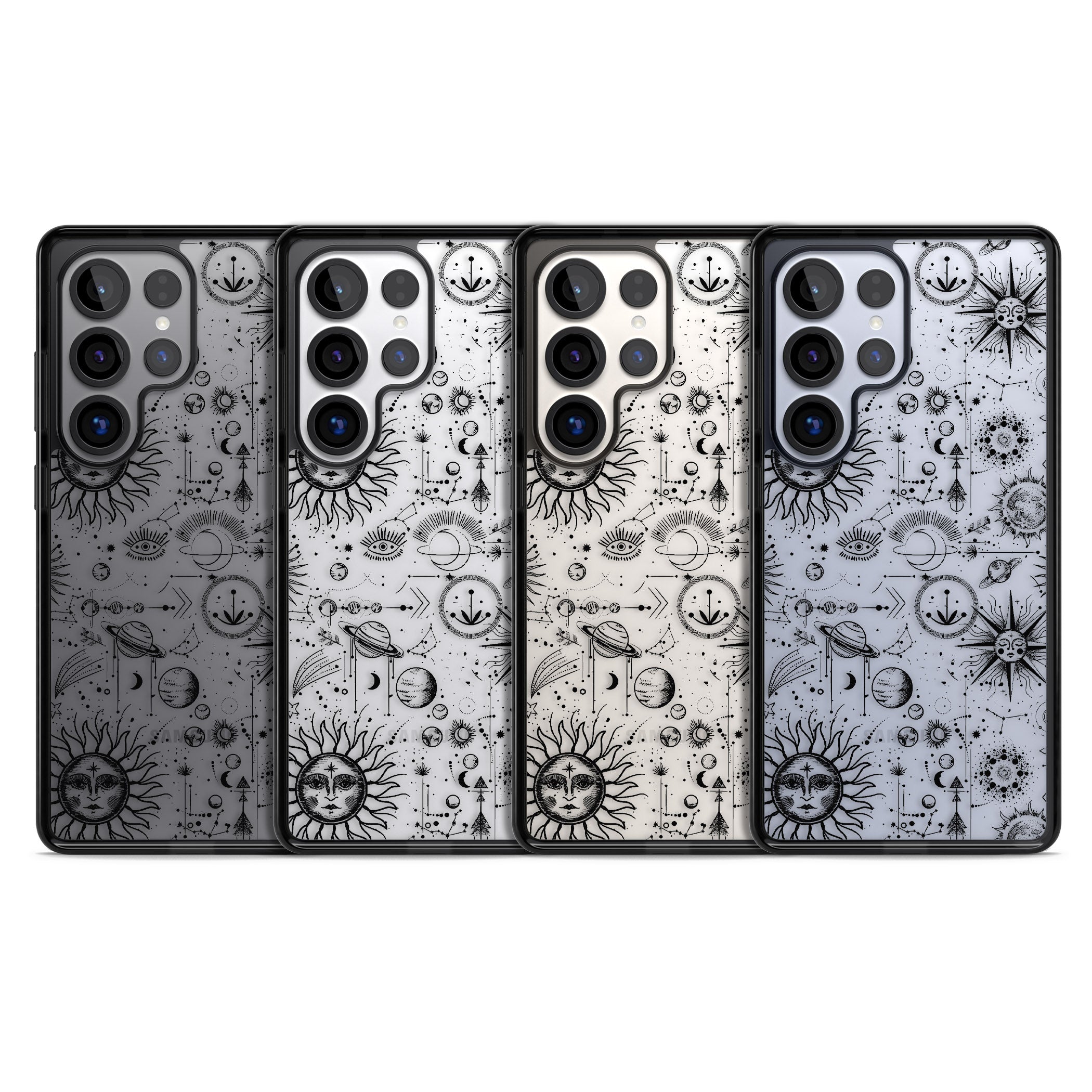 Cosmic Sun & Planets Zodiac