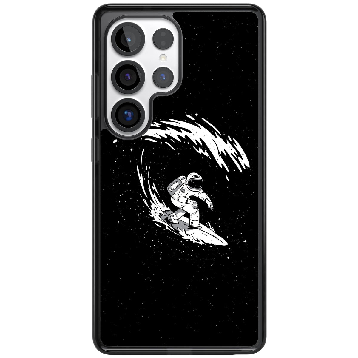 Cosmic Surf Samsung S25 Ultra / Samsung S26 Ultra Impact Black Phone Case front