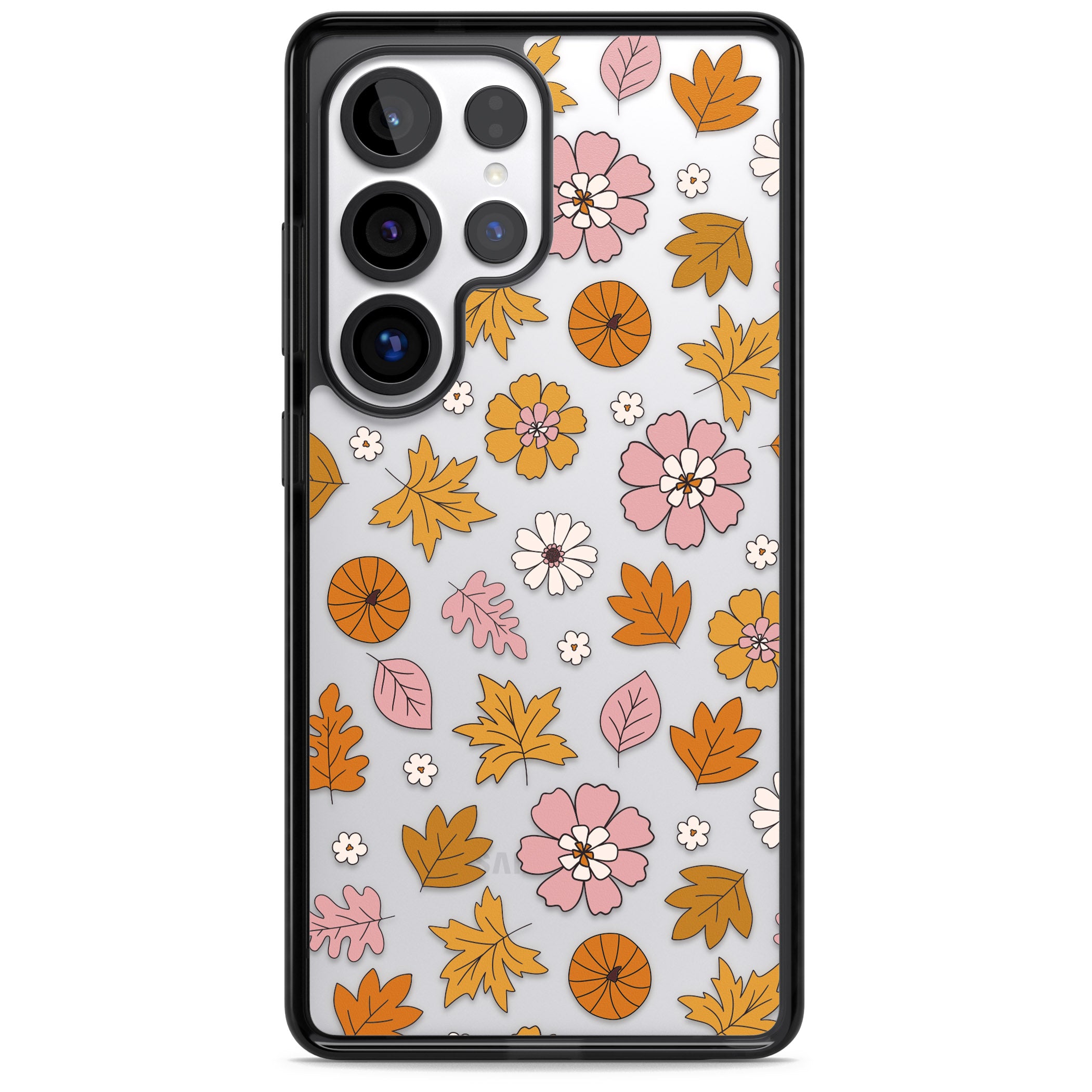 Autumn Leaves And Flowers