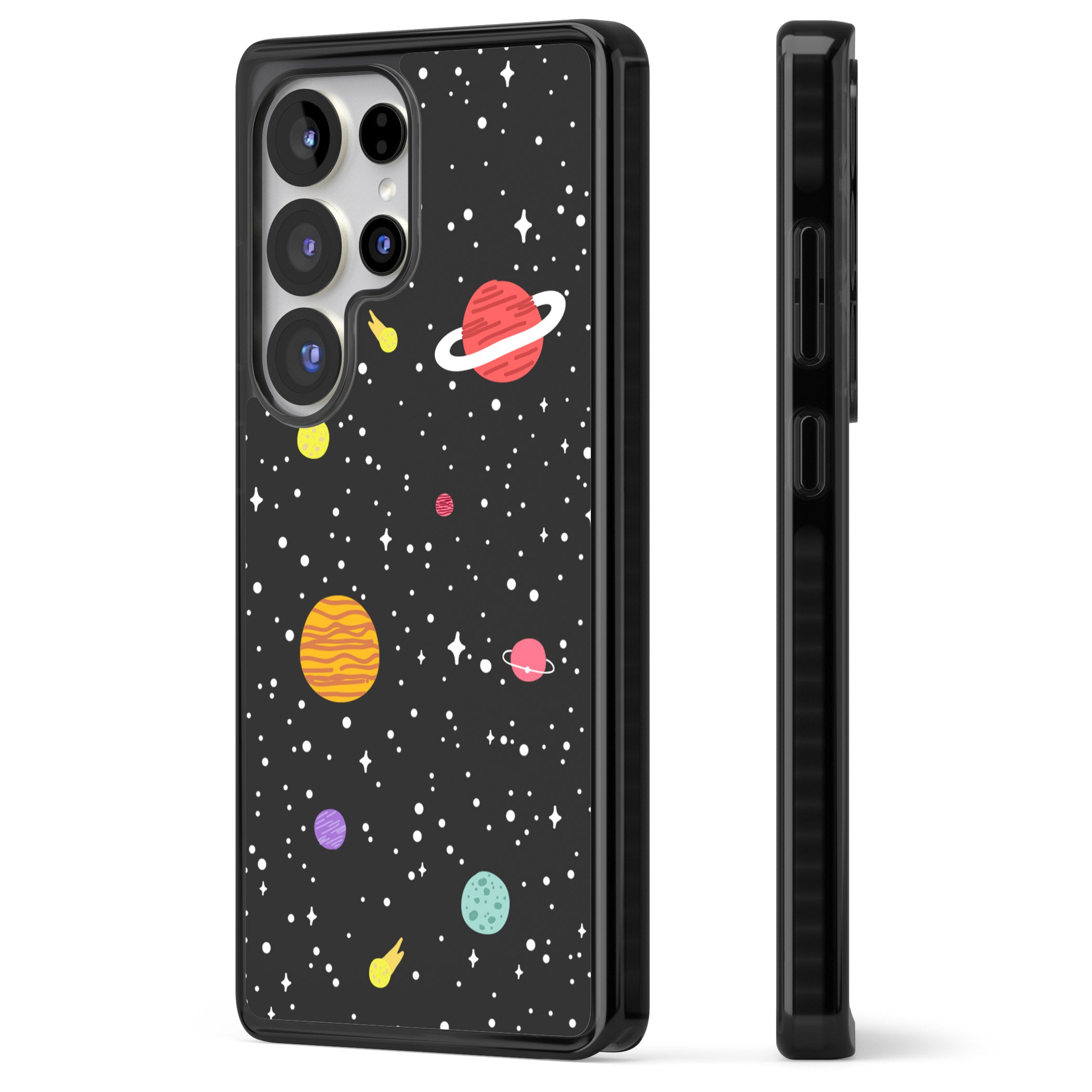 Cute Cartoon Planets