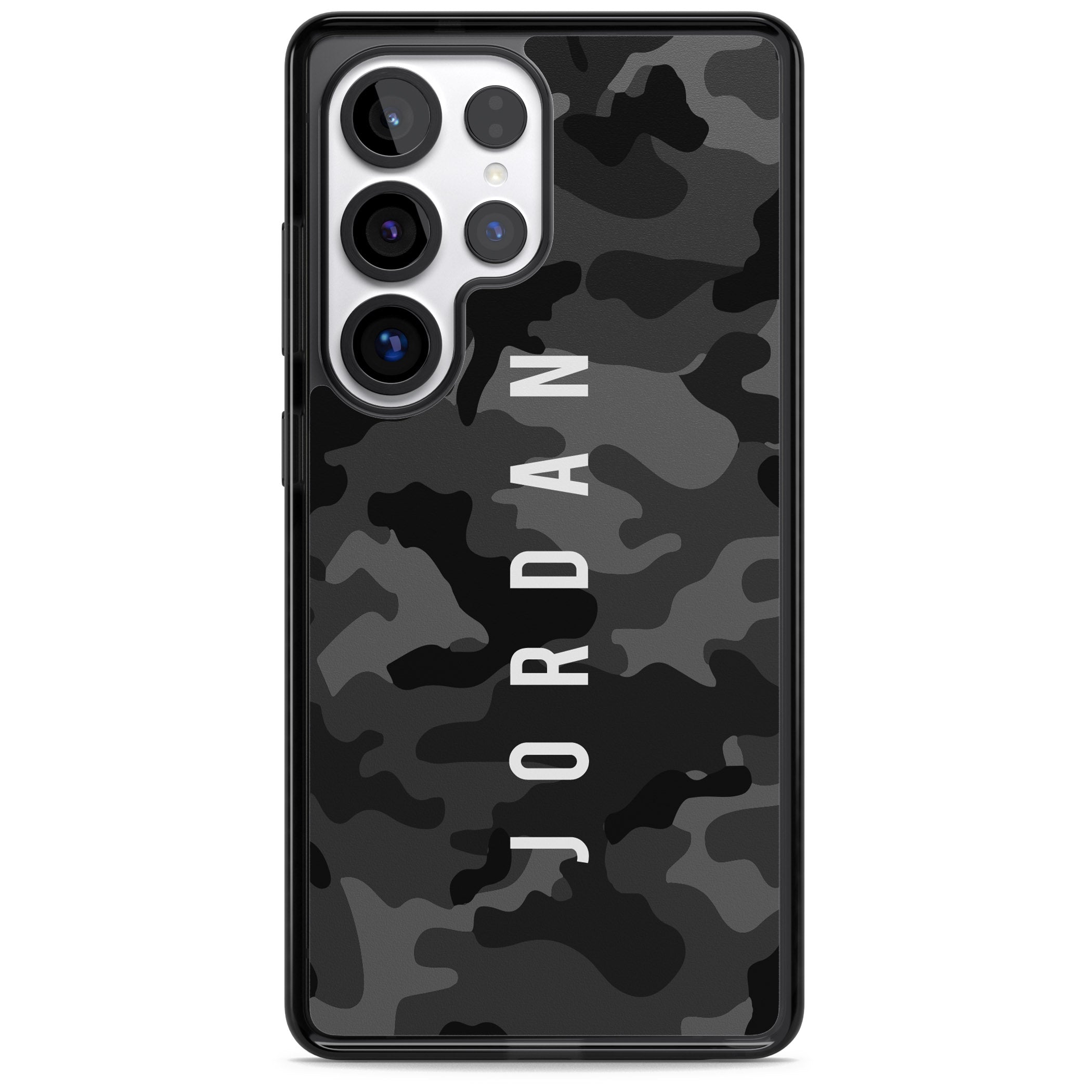 Personalised Black Camouflage Name