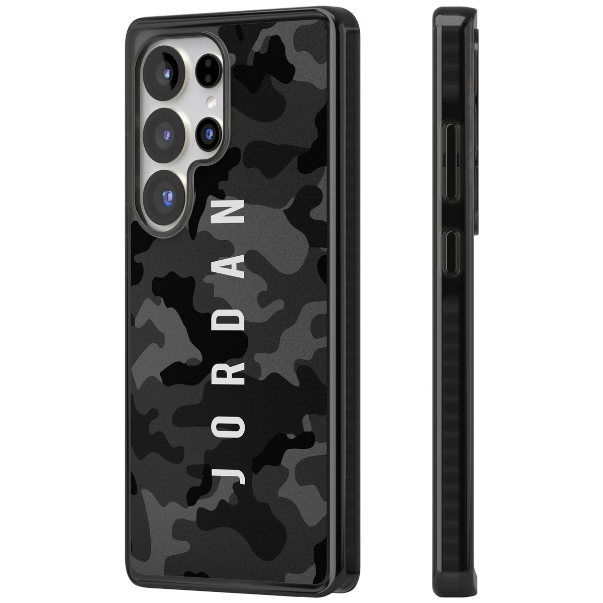 Personalised Urban Camo Samsung S25 Ultra / Samsung S26 Ultra Impact Black Phone Case side