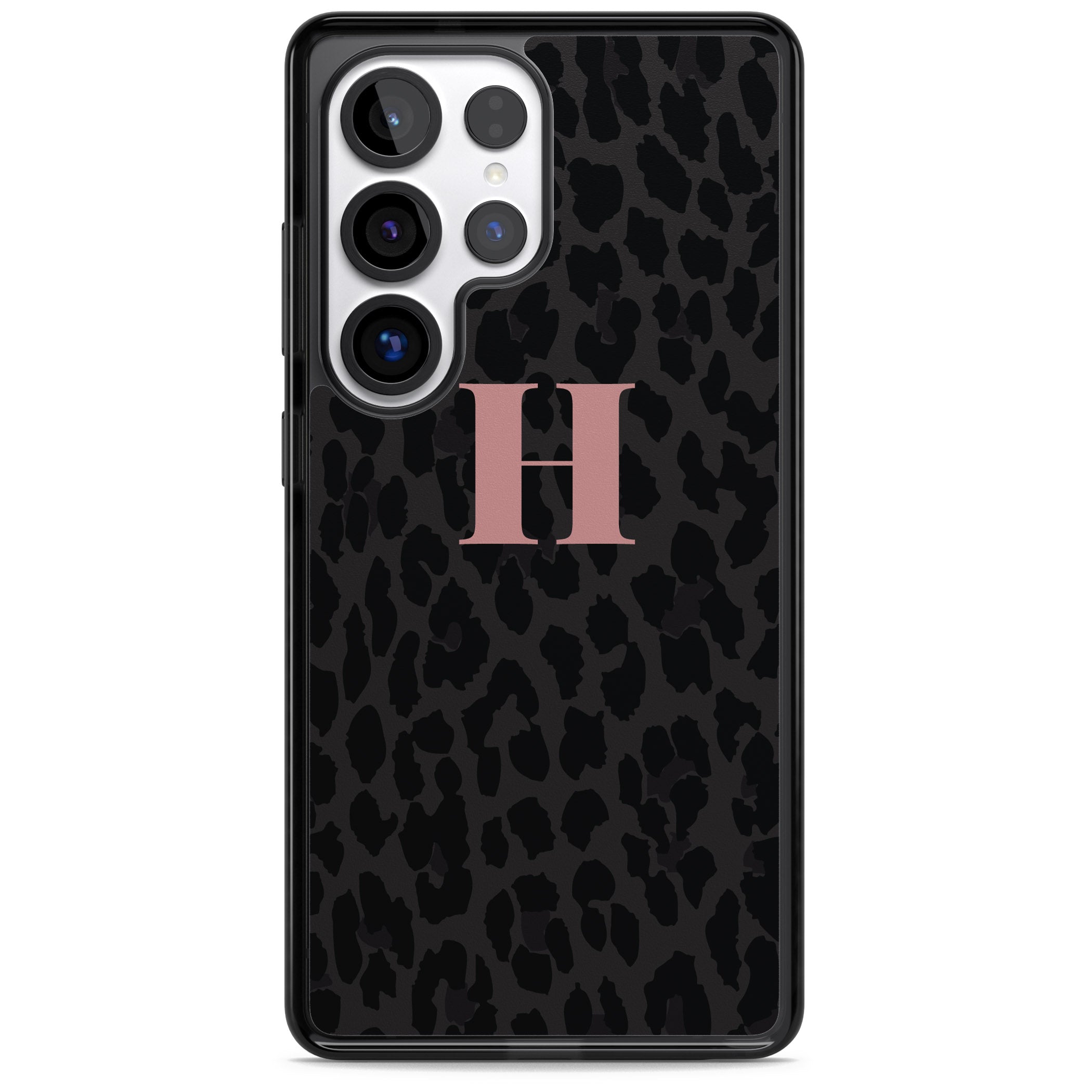 Personalised Pink Leopard Monogram