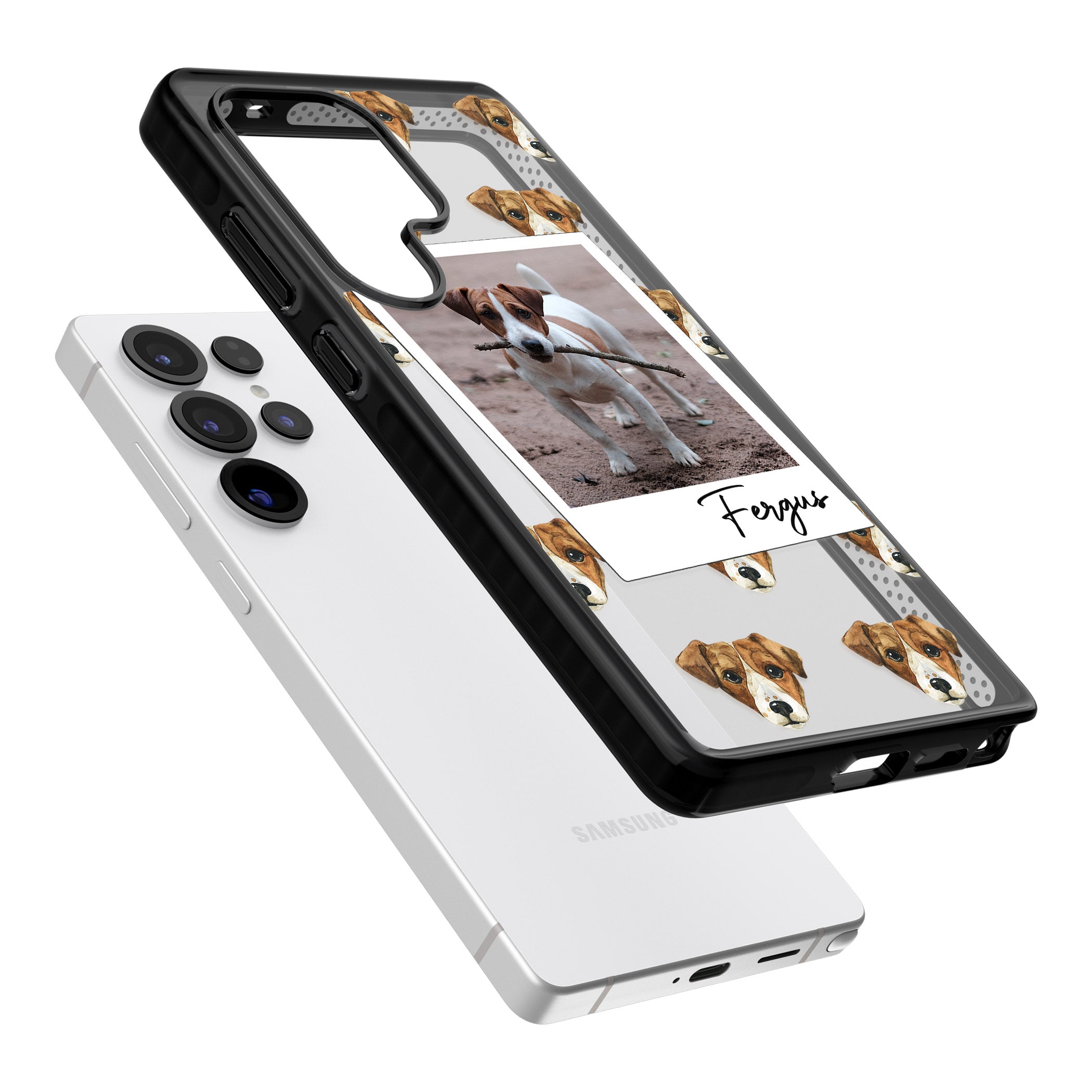 Personalised Jack Russell Instant Camera Photo