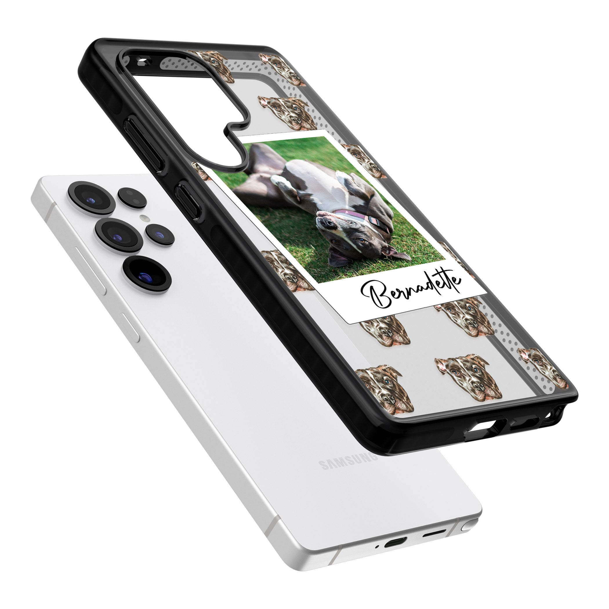 Personalised Staffordshire Bull Terrier Instant Camera Photo