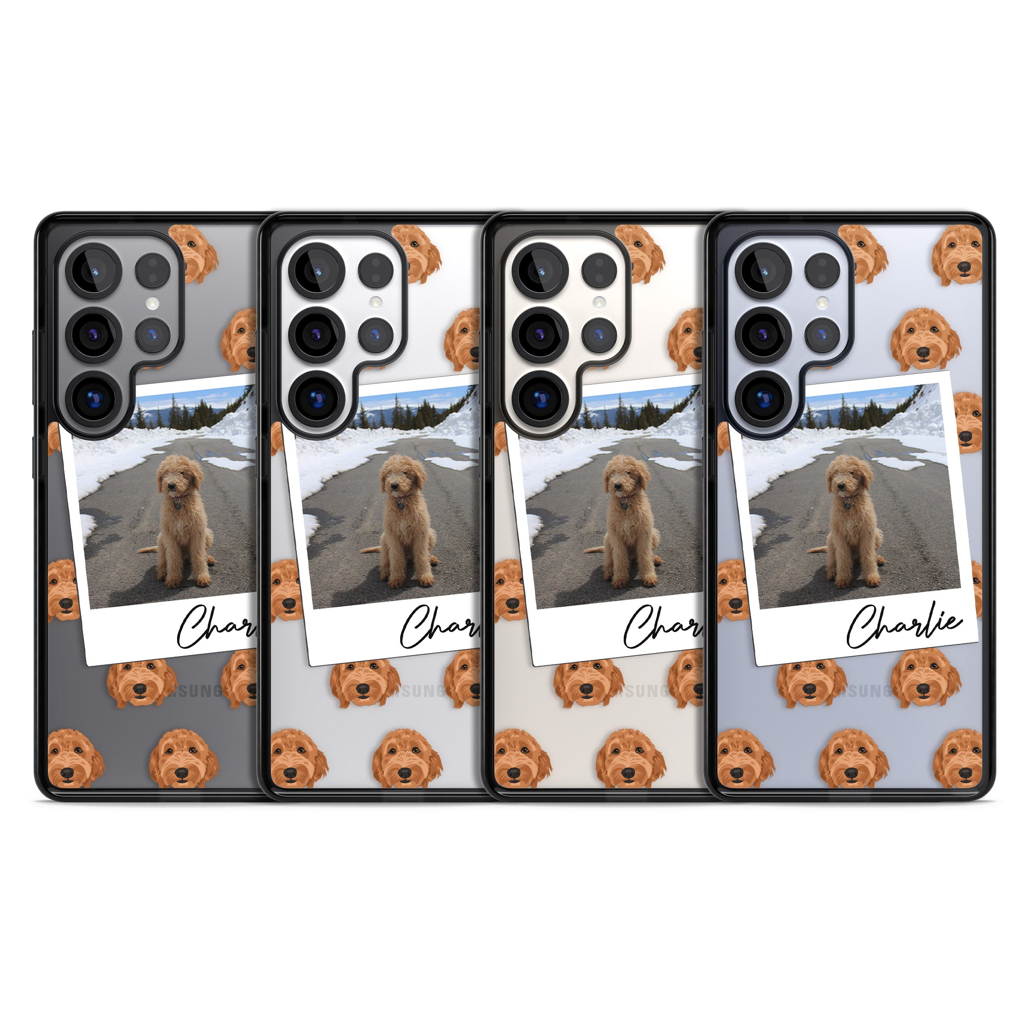 Personalised Golden Doodle Dog Photo