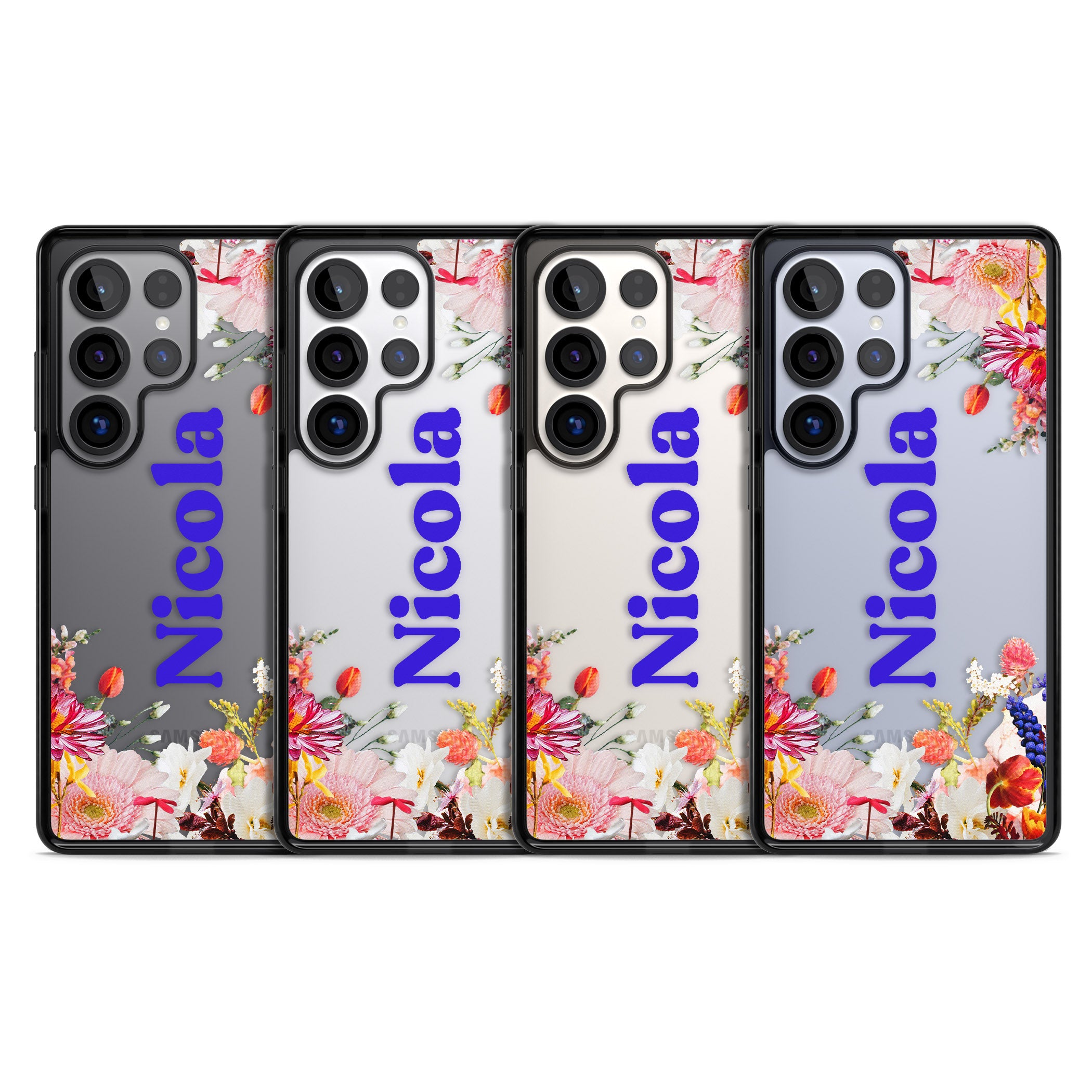 Personalised Floral Name