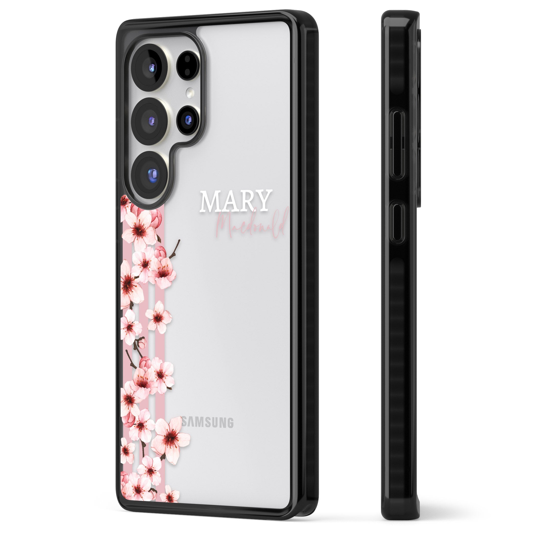 Personalised Cherry Blossom Stripes