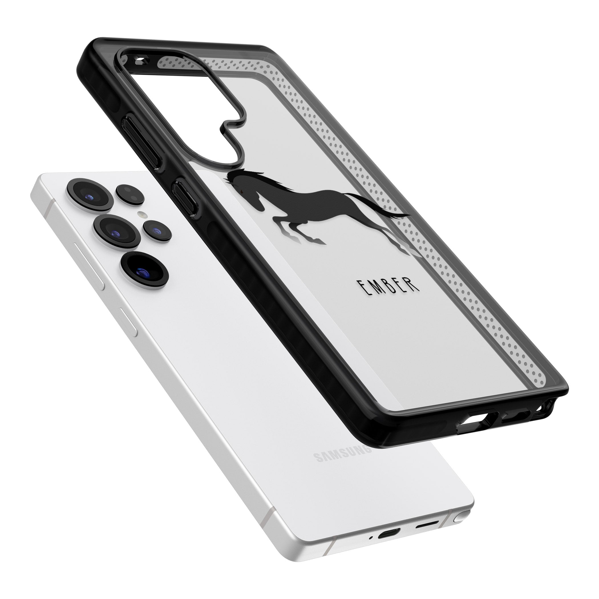 Personalised Black Horse