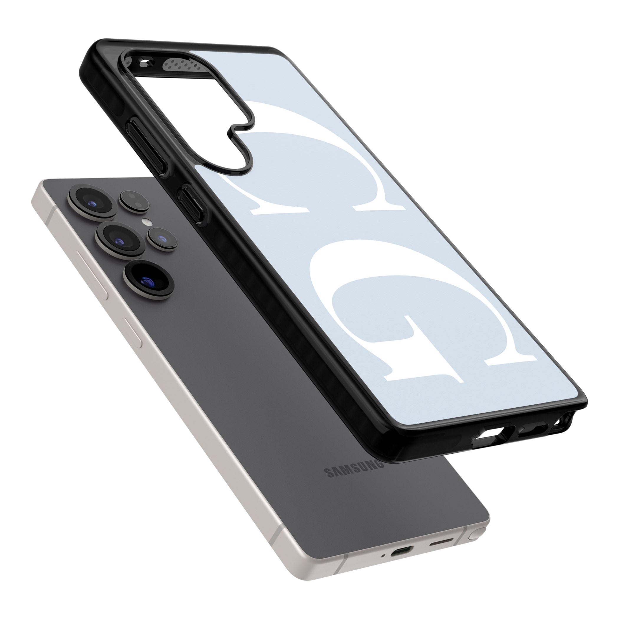 Personalised White & Blue Green Letters