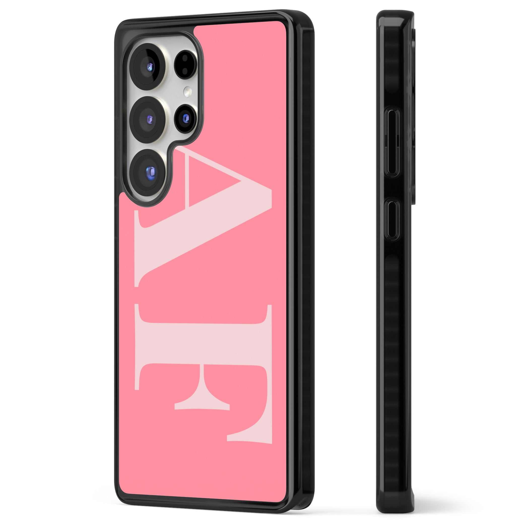 Personalised Light & Dark Pink Green Letters